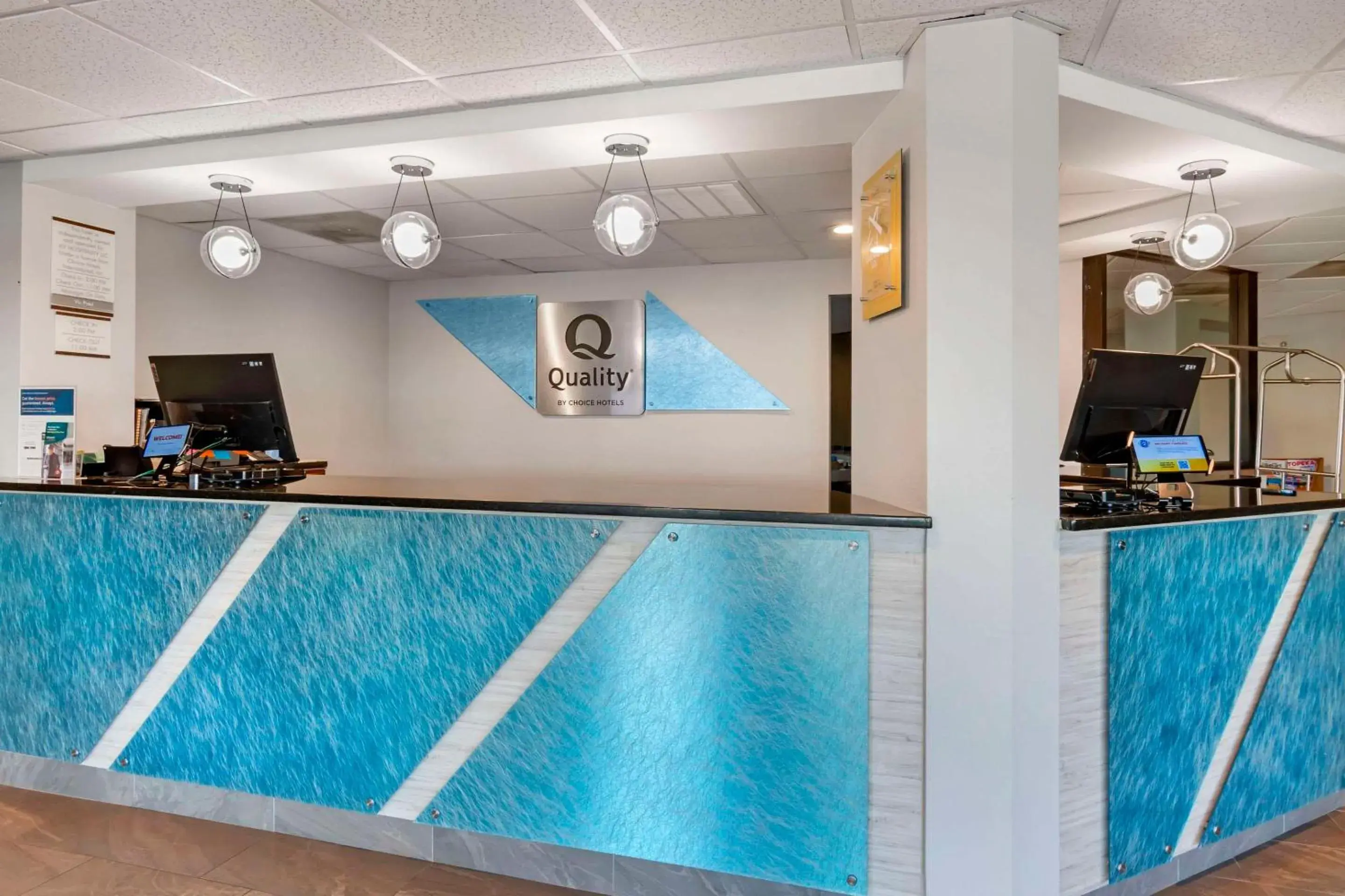 Lobby or reception in Quality Inn Lobby or reception in Quality Inn