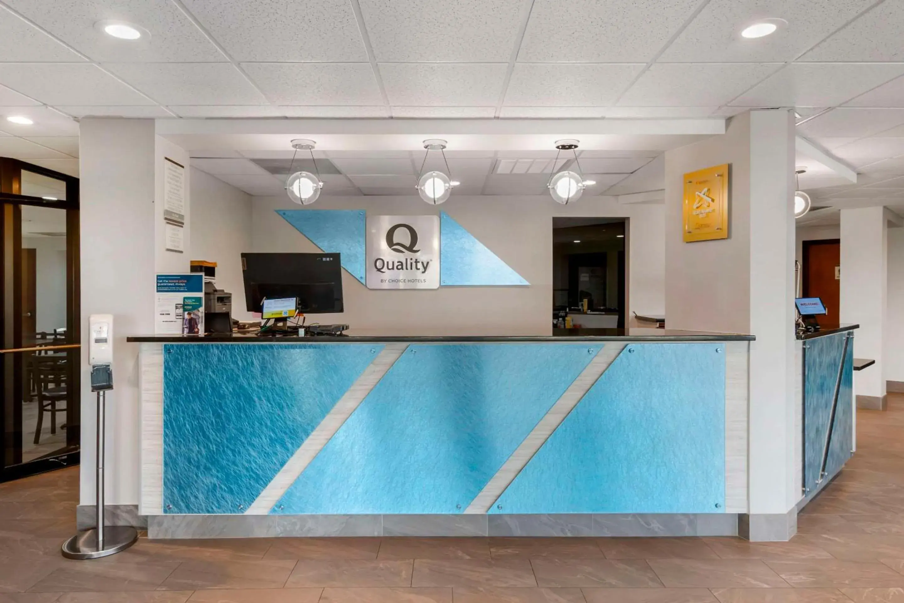 Lobby or reception in Quality Inn Lobby or reception in Quality Inn