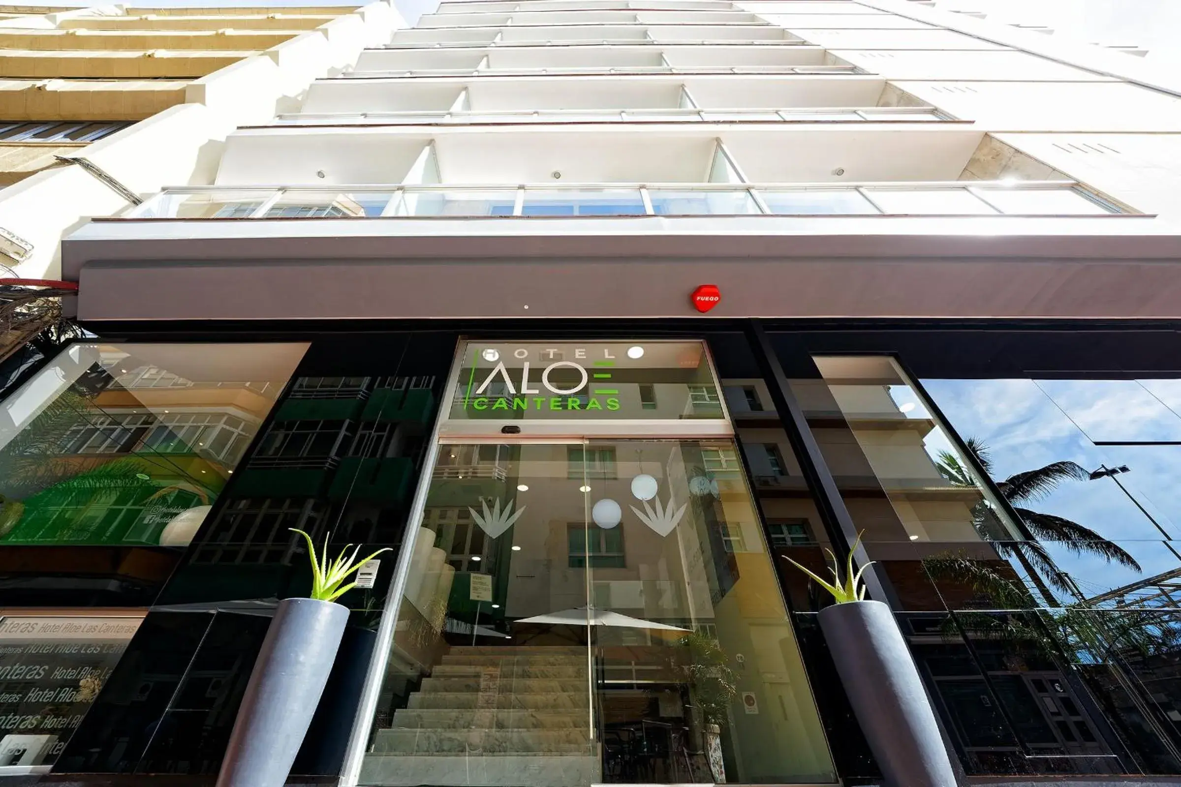 Facade/entrance in Hotel Aloe Canteras Facade/entrance in Hotel Aloe Canteras