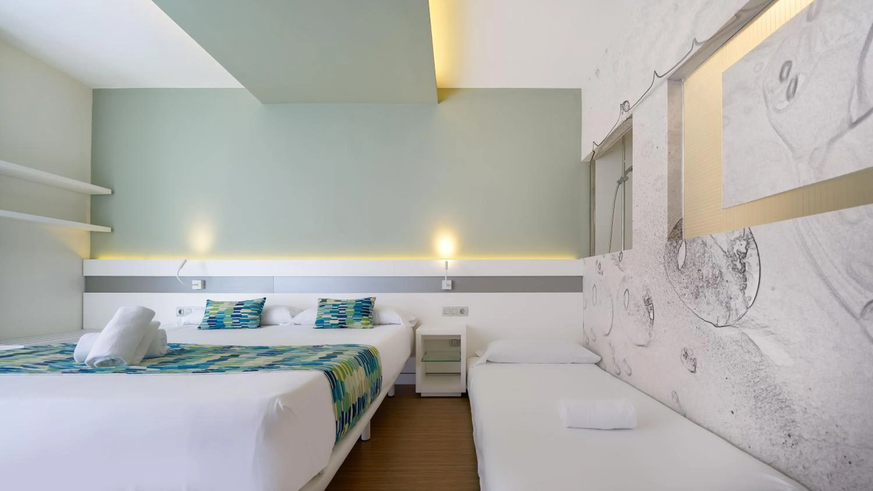 Bed in Hotel Aloe Canteras