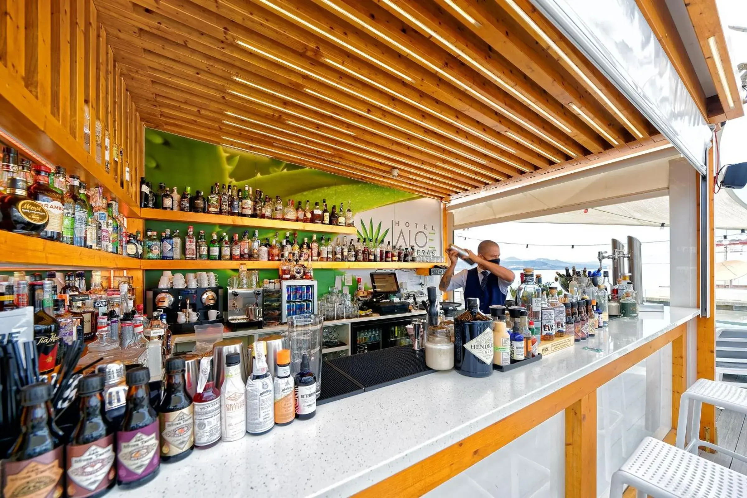 Lounge or bar in Hotel Aloe Canteras Lounge or bar in Hotel Aloe Canteras