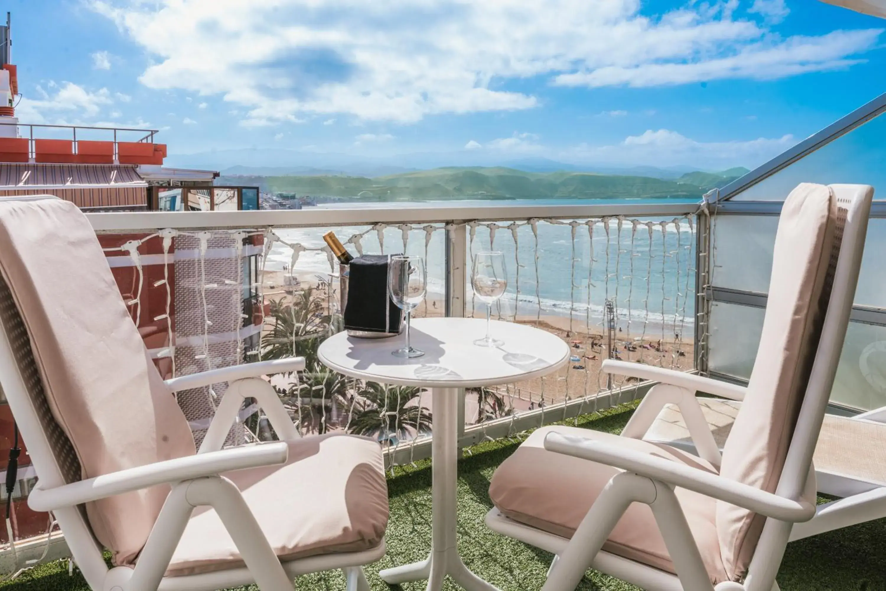 Sea view in Hotel Aloe Canteras Sea view in Hotel Aloe Canteras