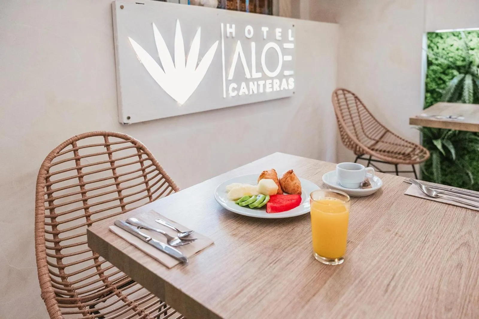 Breakfast in Hotel Aloe Canteras