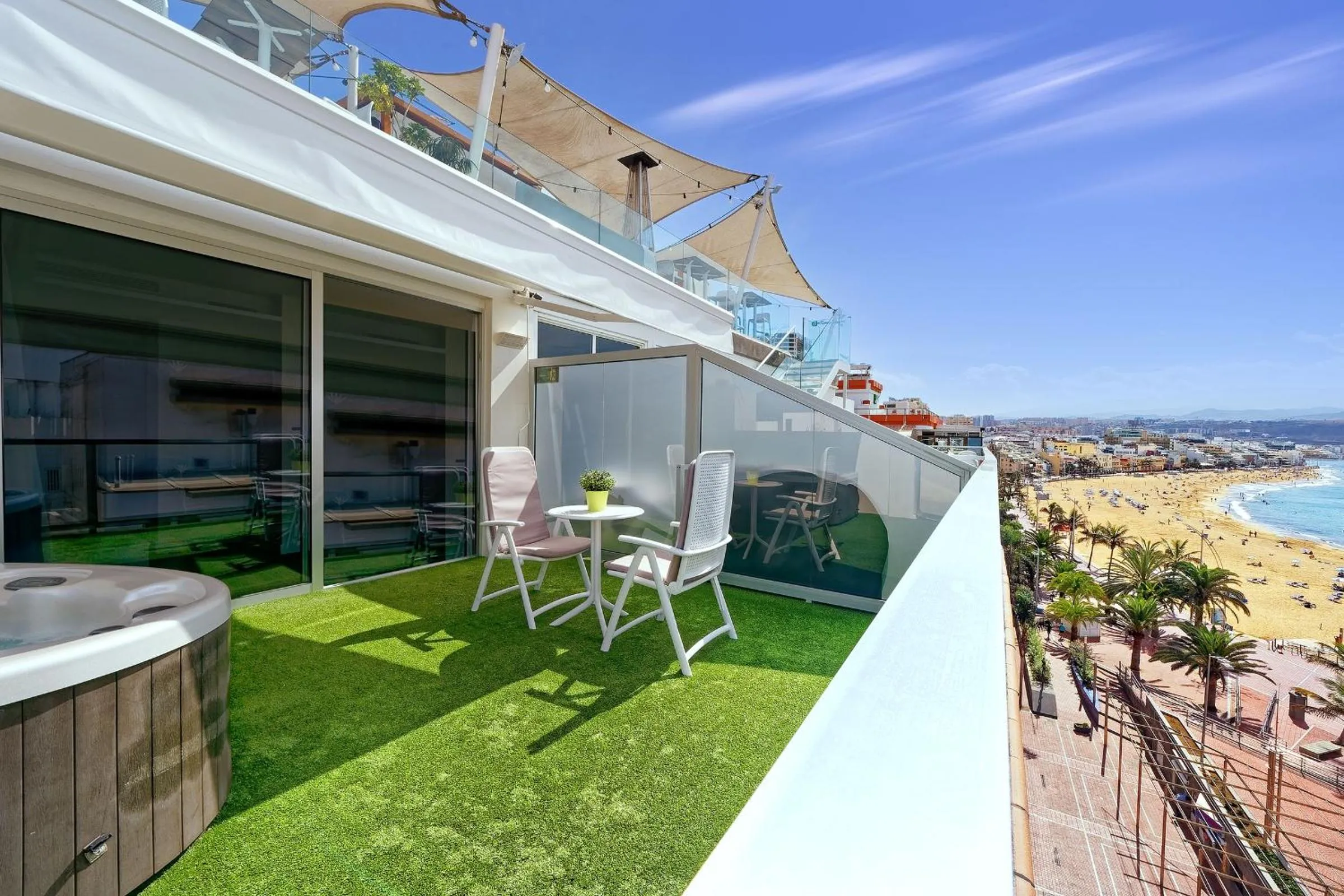 Balcony/Terrace in Hotel Aloe Canteras