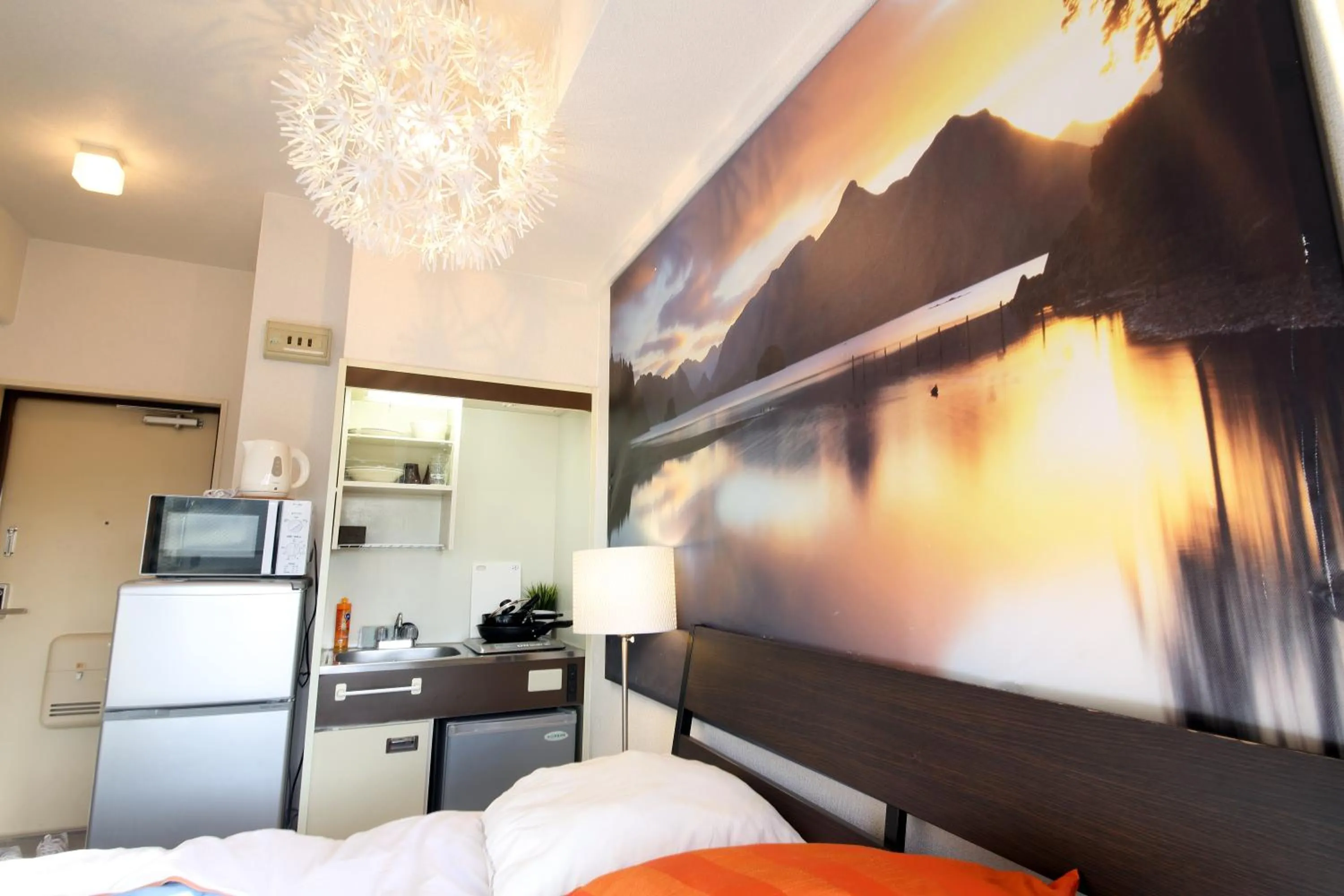 Kitchen or kitchenette in Exsaison Shirokita 411