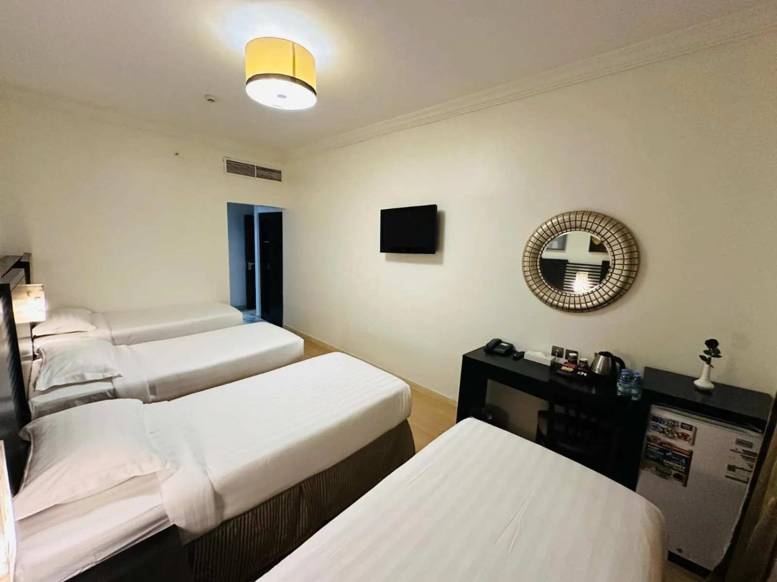 Bed in Saif Al Majd Hotel