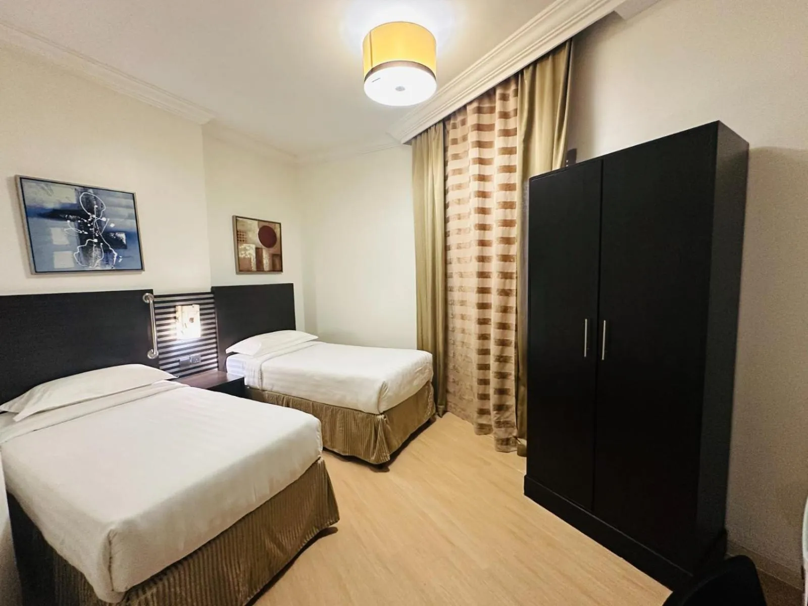 Bed in Saif Al Majd Hotel