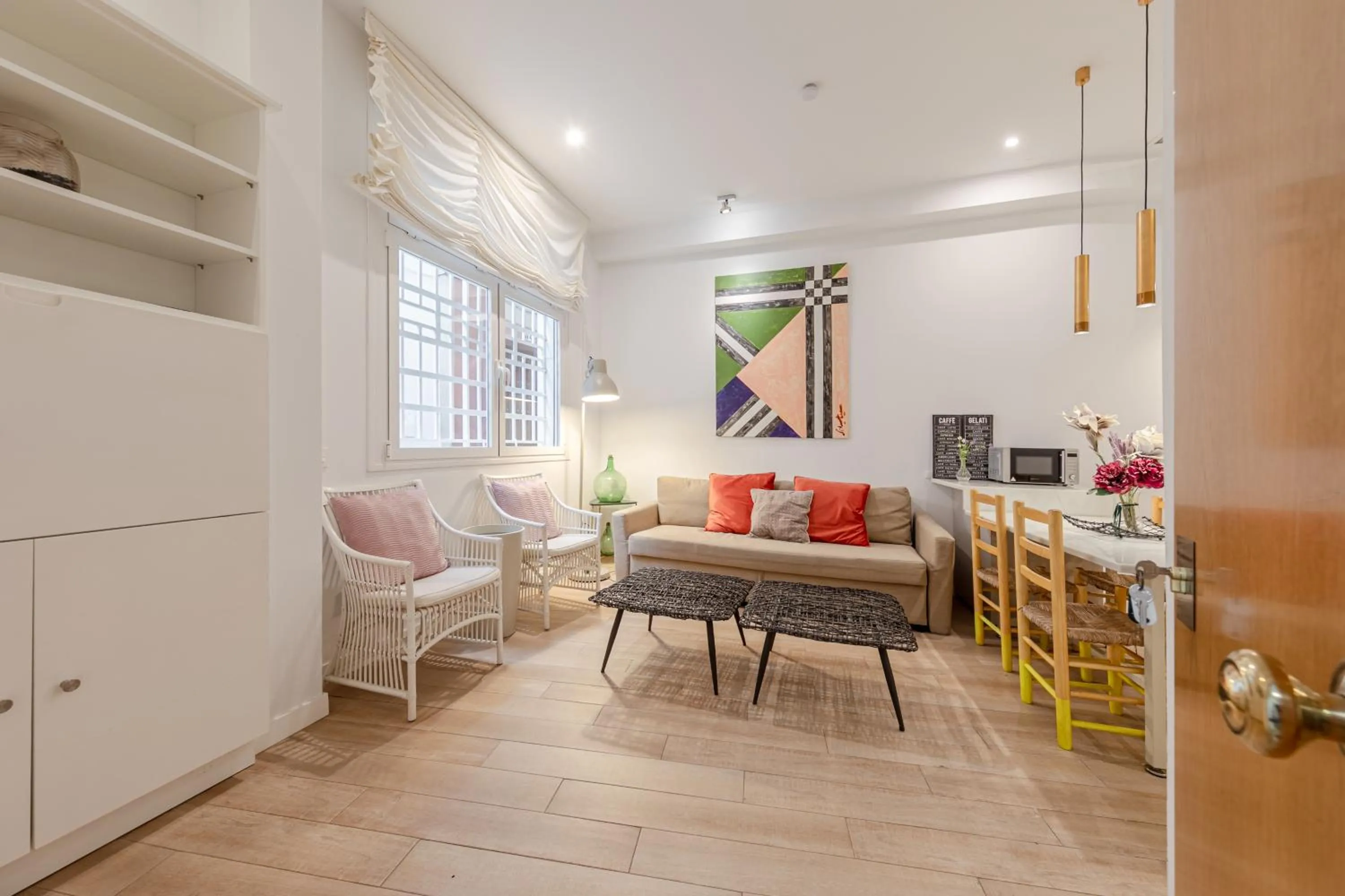 Living room in Green-Apartments Plaza del Pan