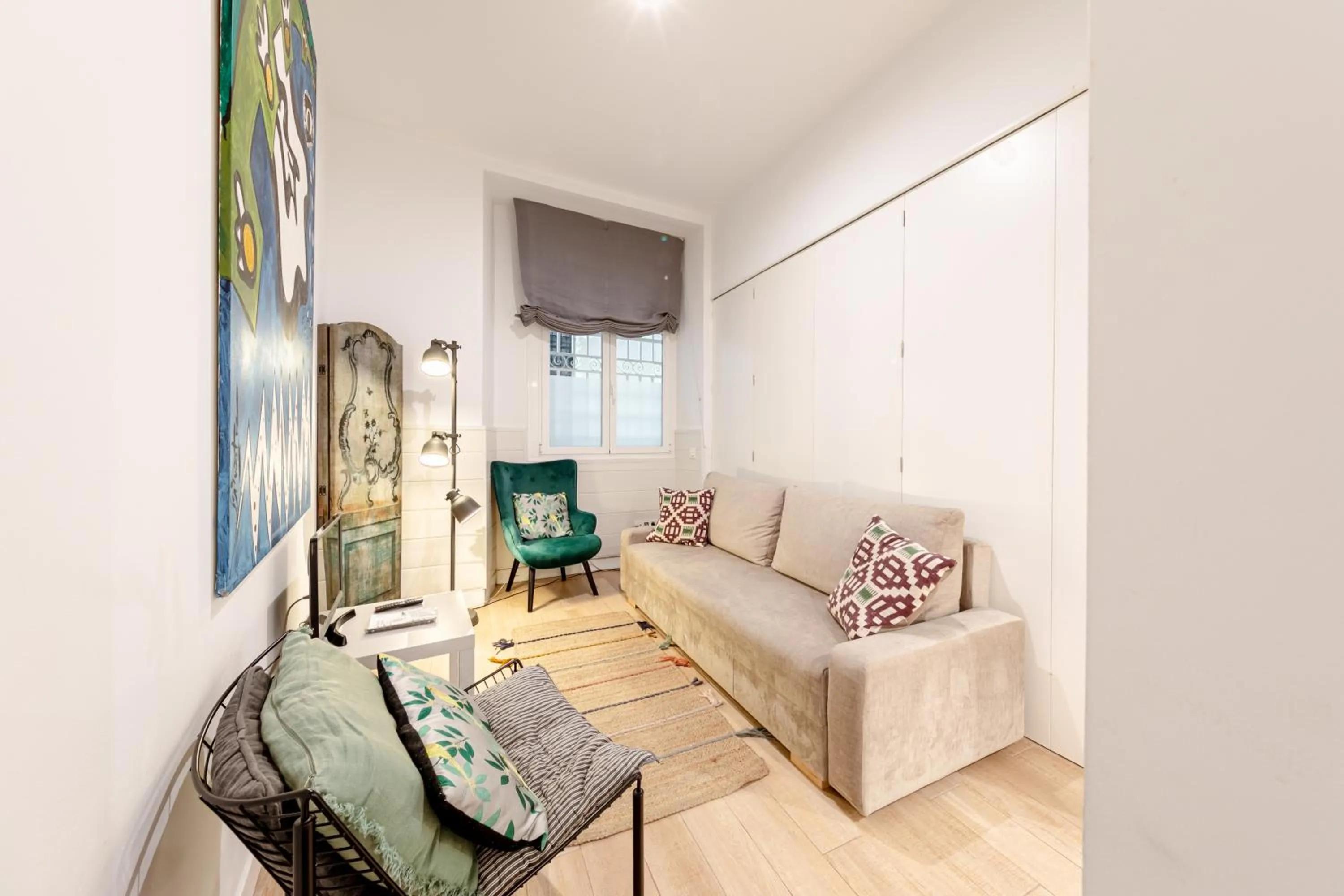 Living room in Green-Apartments Plaza del Pan