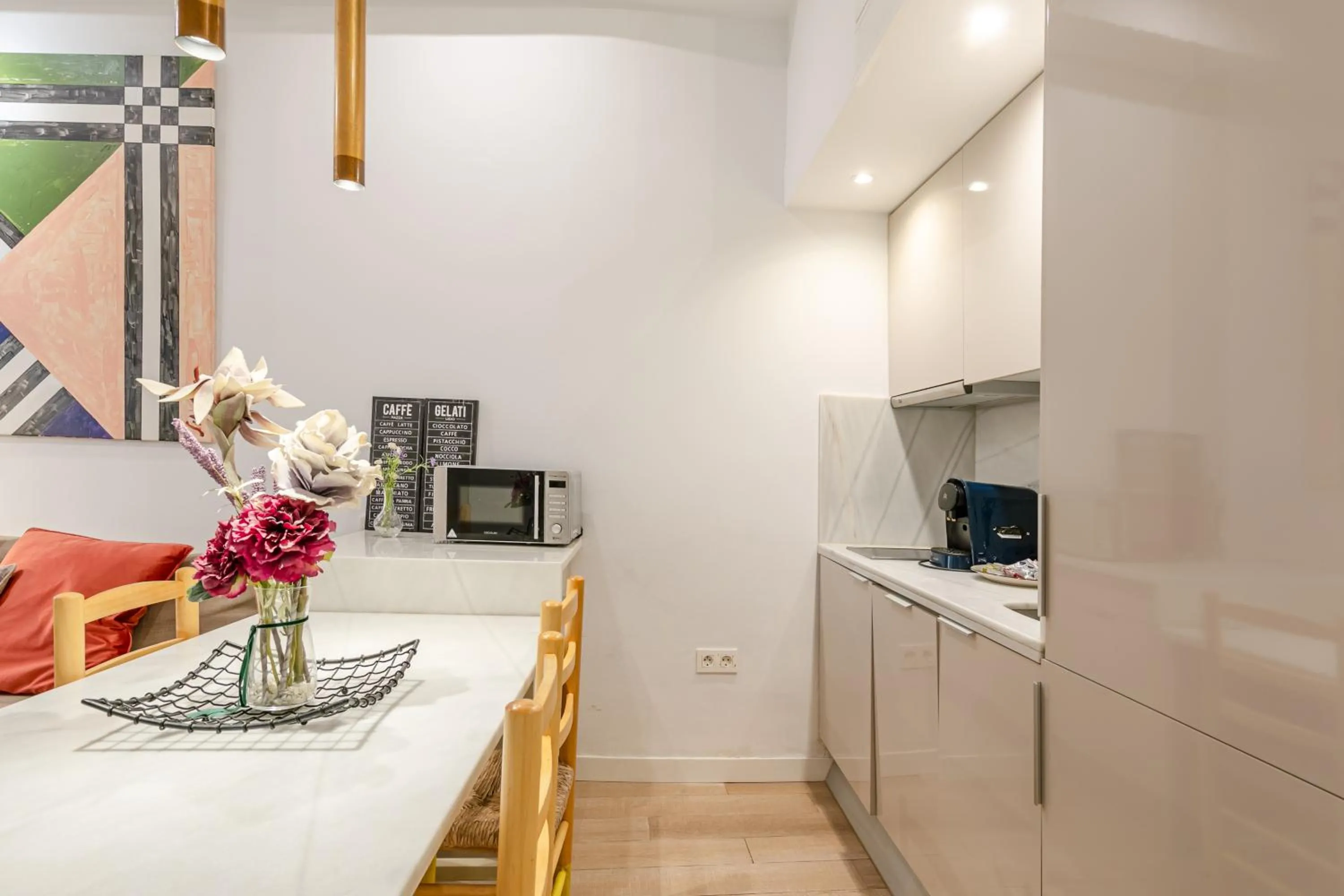 Coffee/tea facilities in Green-Apartments Plaza del Pan