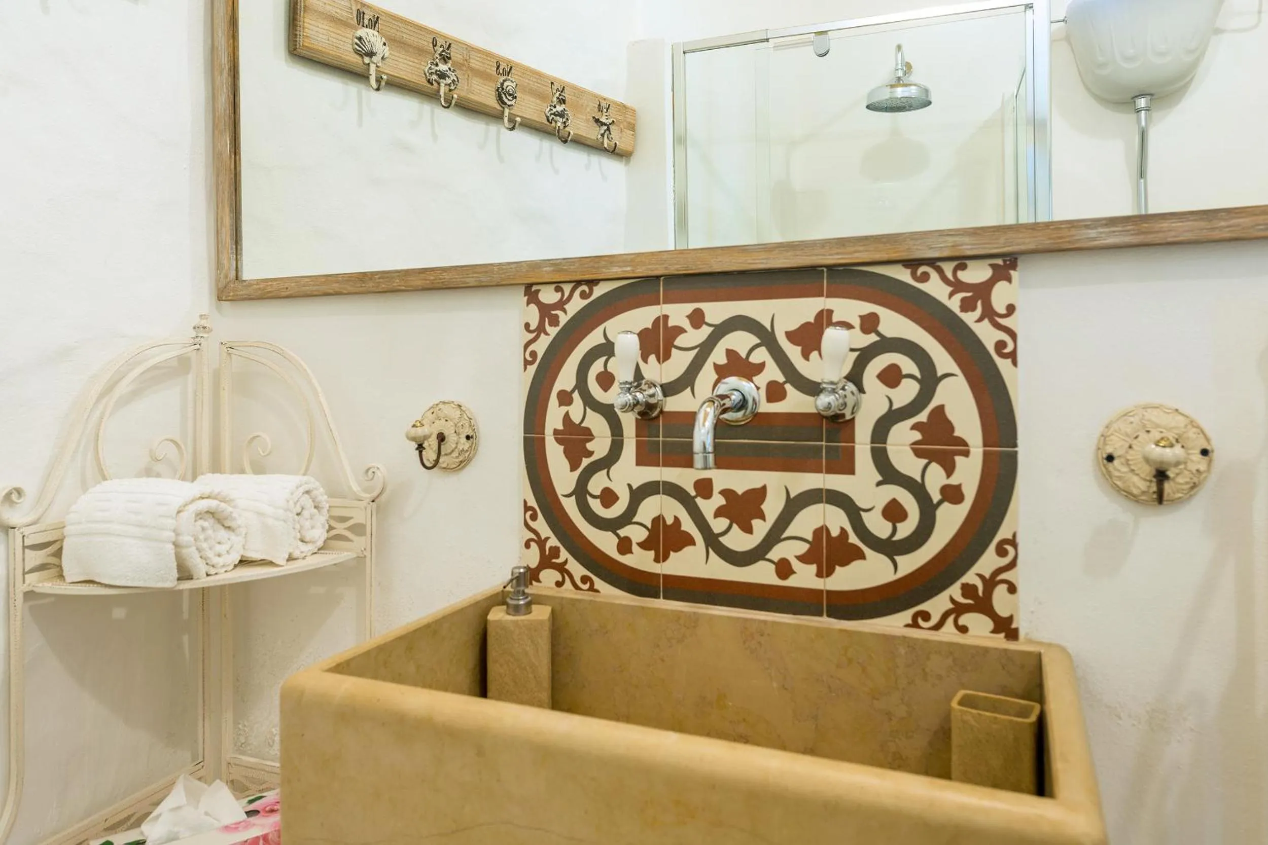 Bathroom in Palazzo Tre Cardi