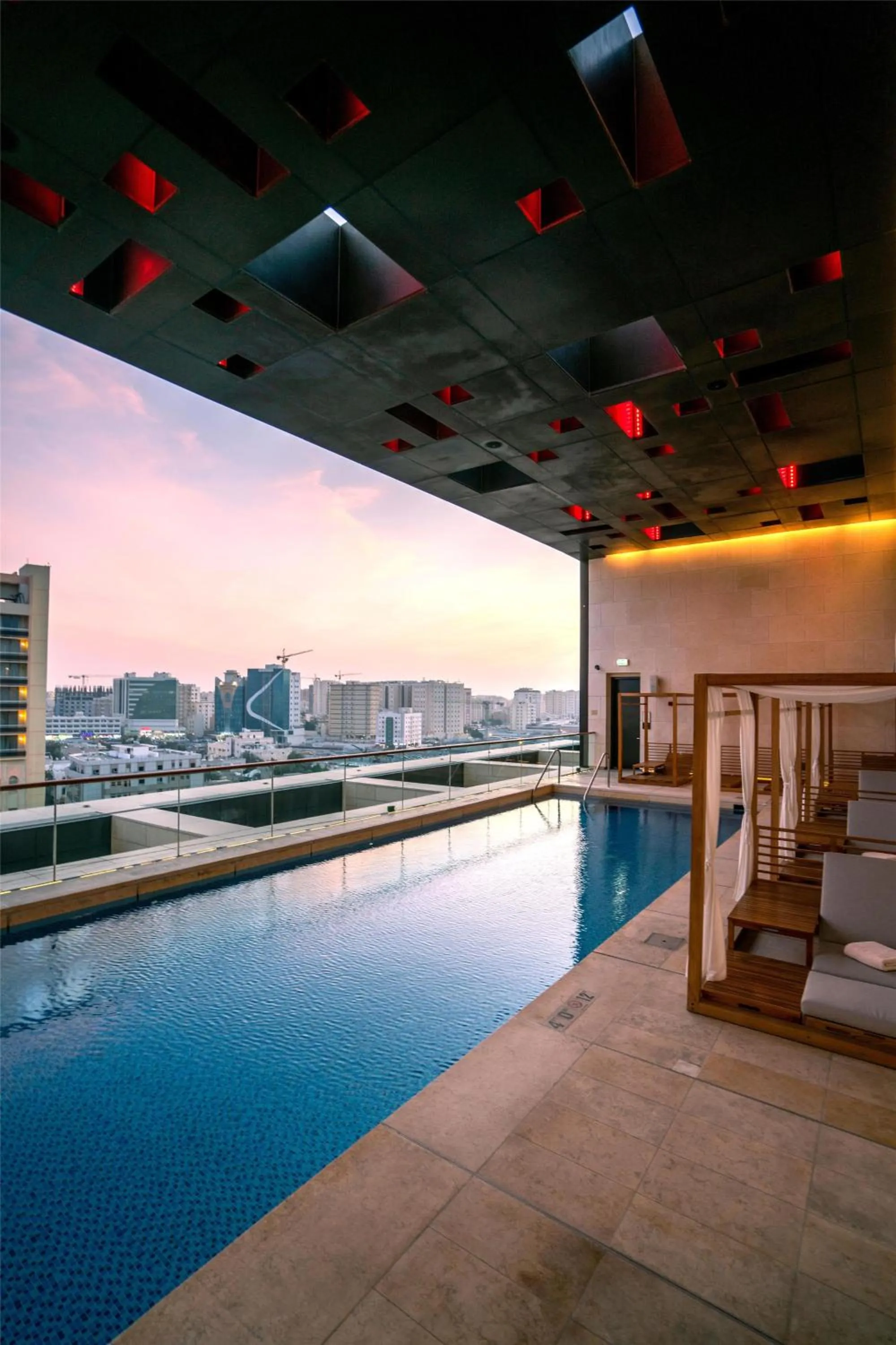 Swimming pool in Park Hyatt Doha, Msheireb Downtown