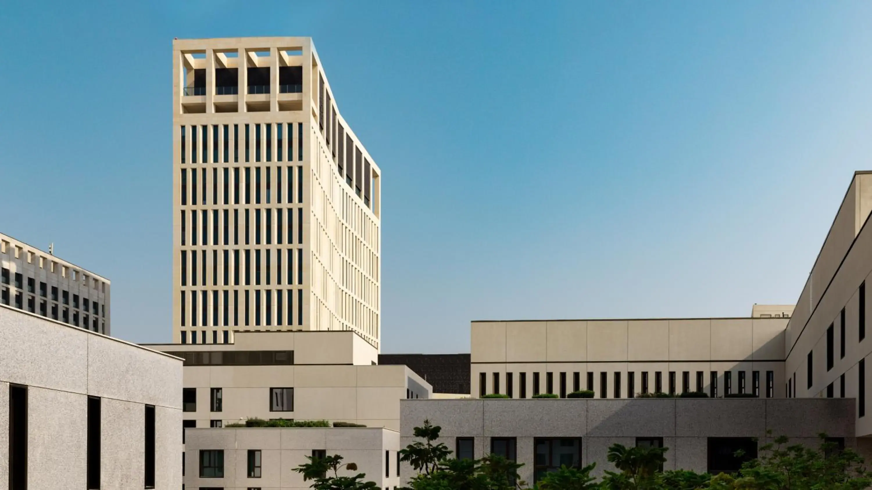 Property building in Park Hyatt Doha, Msheireb Downtown Property building in Park Hyatt Doha, Msheireb Downtown