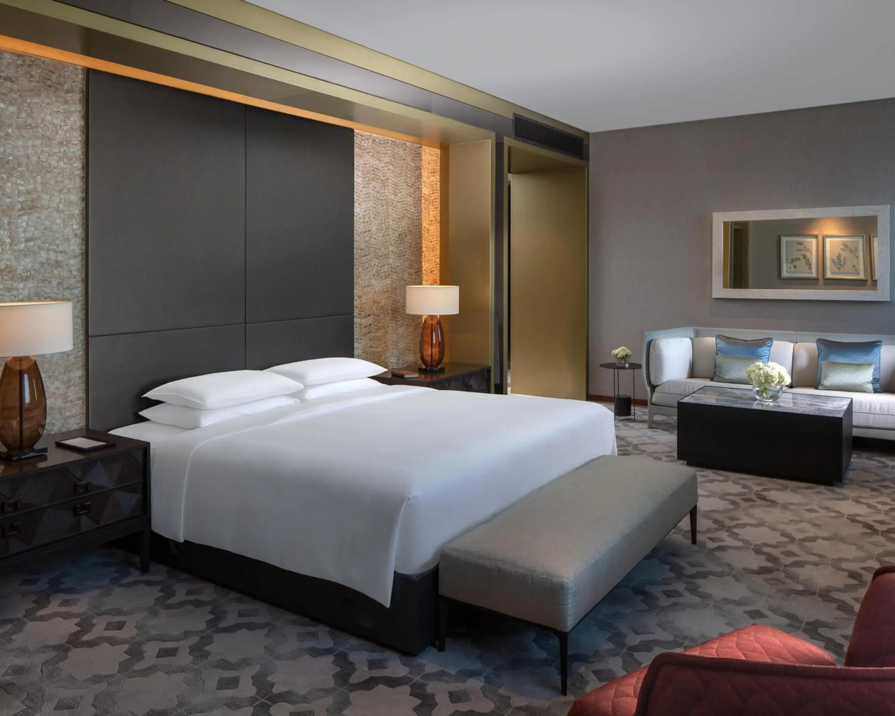 Photo of the whole room, Bed in Park Hyatt Doha, Msheireb Downtown Photo of the whole room, Bed in Park Hyatt Doha, Msheireb Downtown