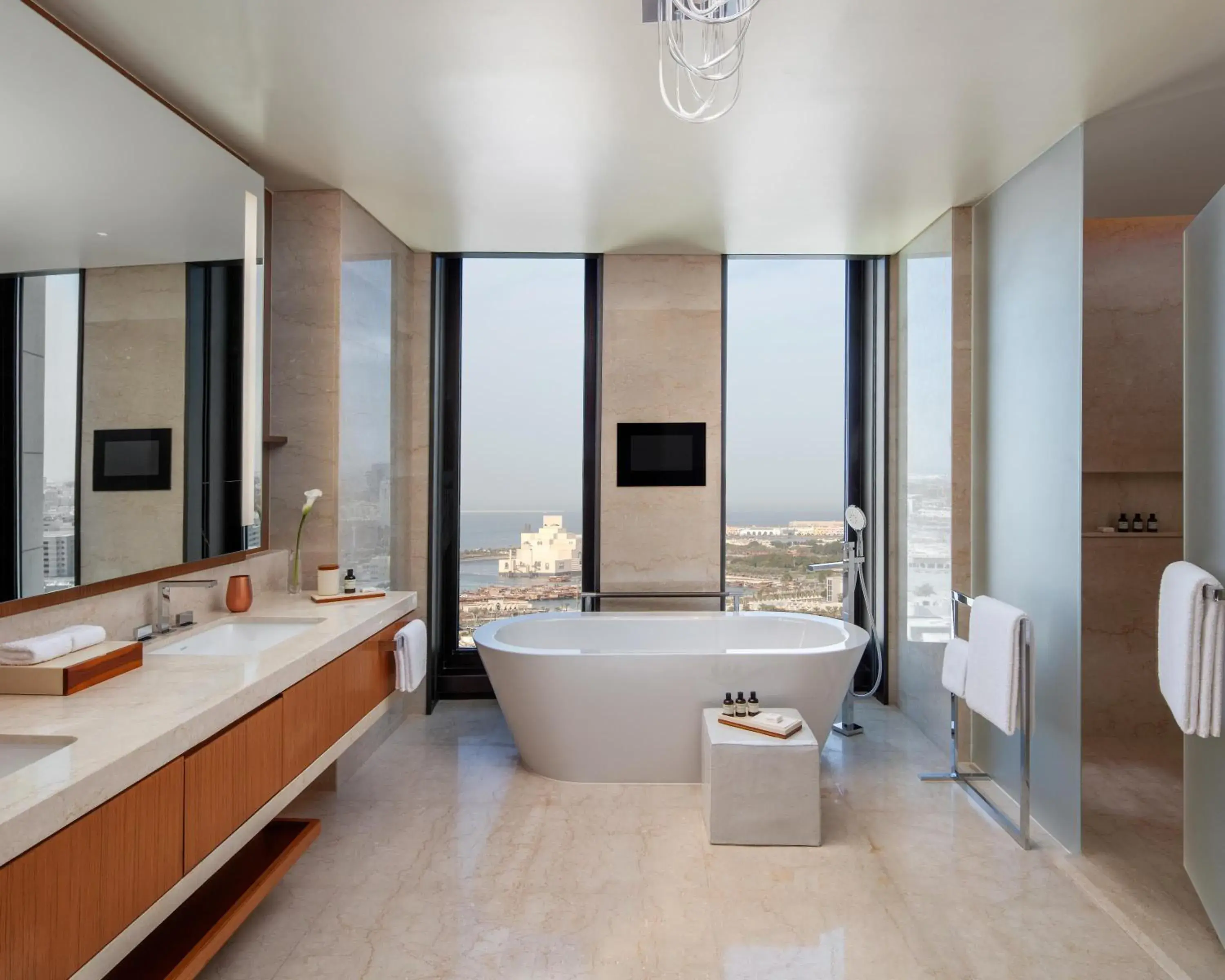 Bathroom in Park Hyatt Doha, Msheireb Downtown Bathroom in Park Hyatt Doha, Msheireb Downtown