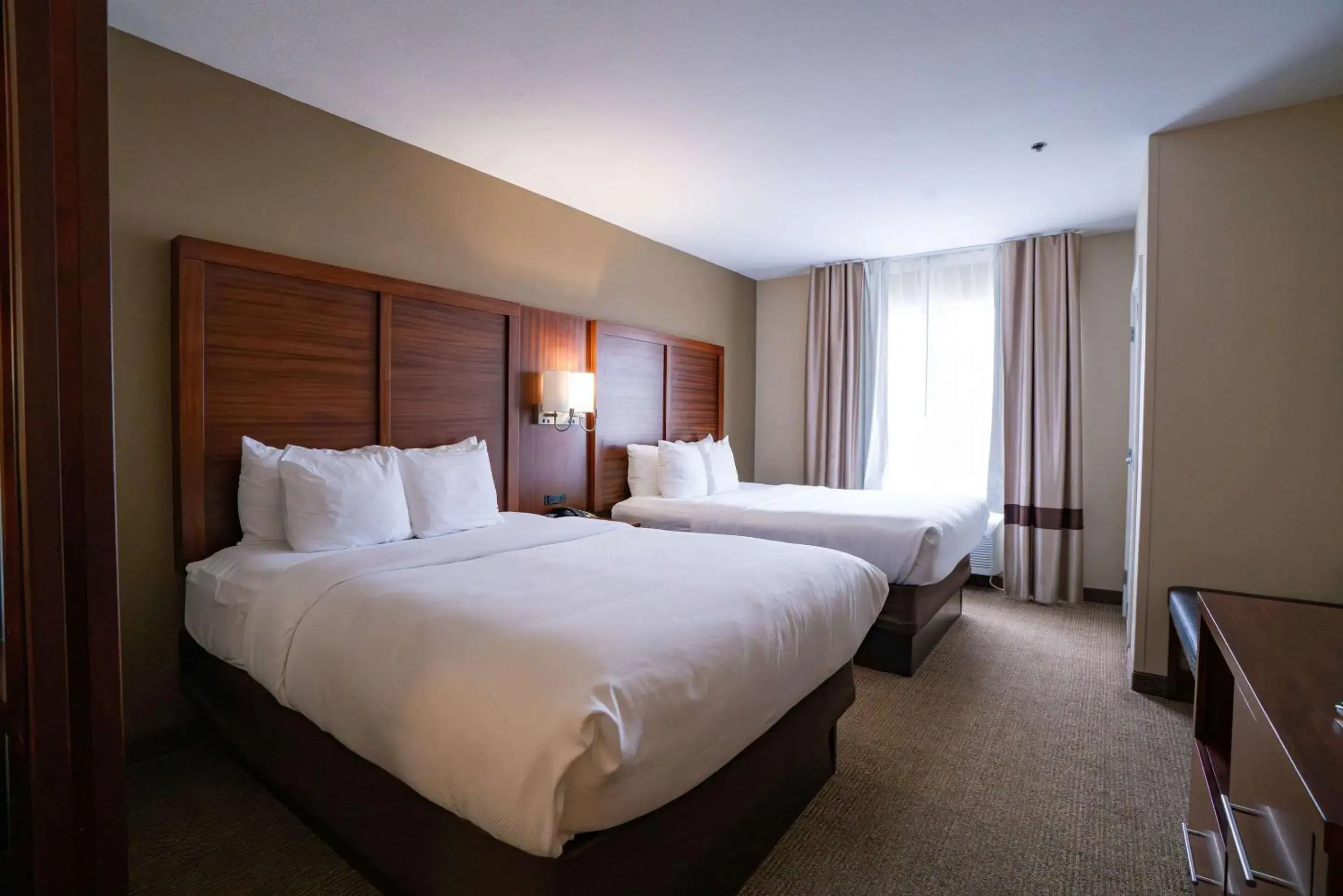 Bedroom, Bed in Comfort Suites Flowood - Jackson Airport Bedroom, Bed in Comfort Suites Flowood - Jackson Airport