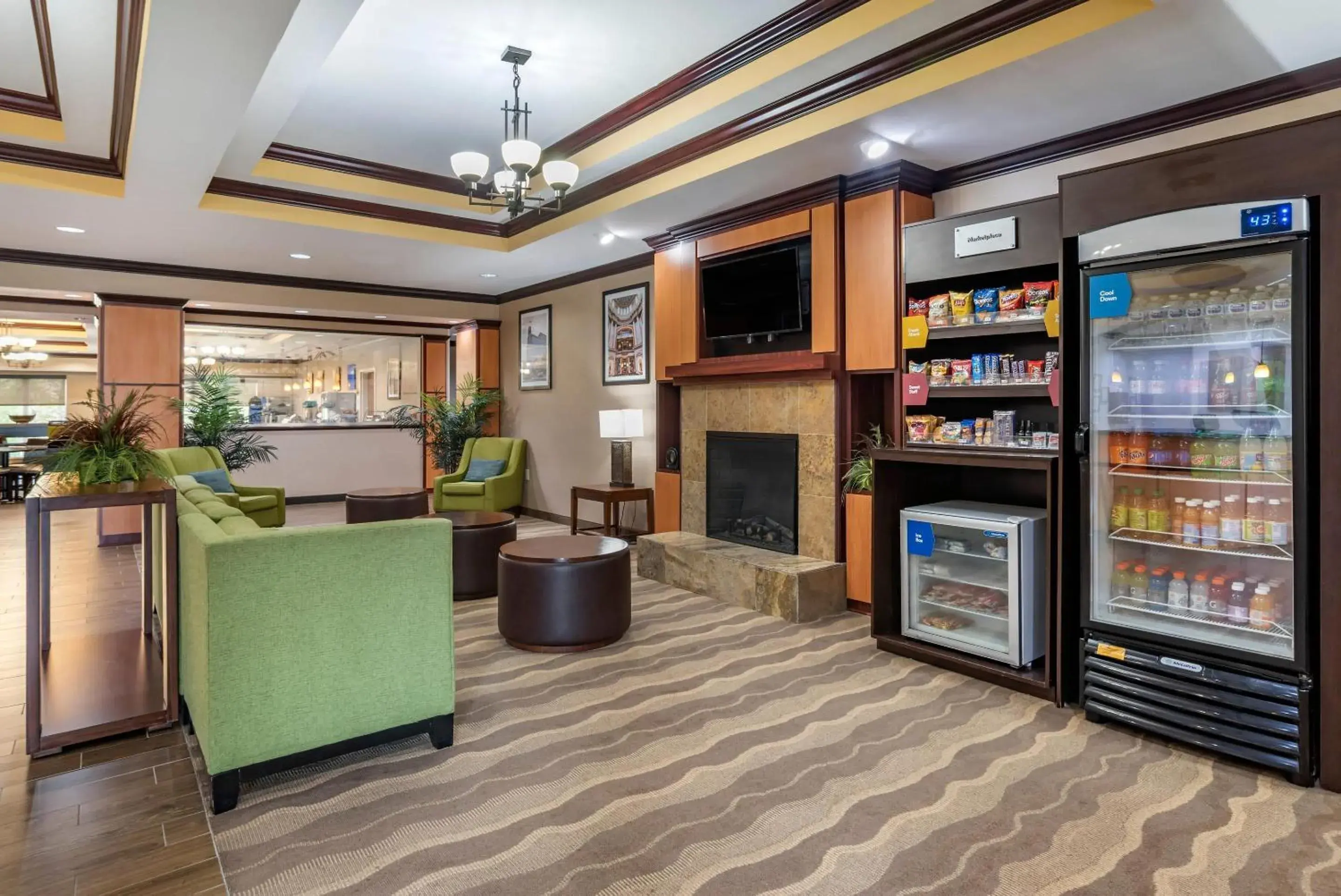 Lobby or reception in Comfort Suites Vicksburg Lobby or reception in Comfort Suites Vicksburg
