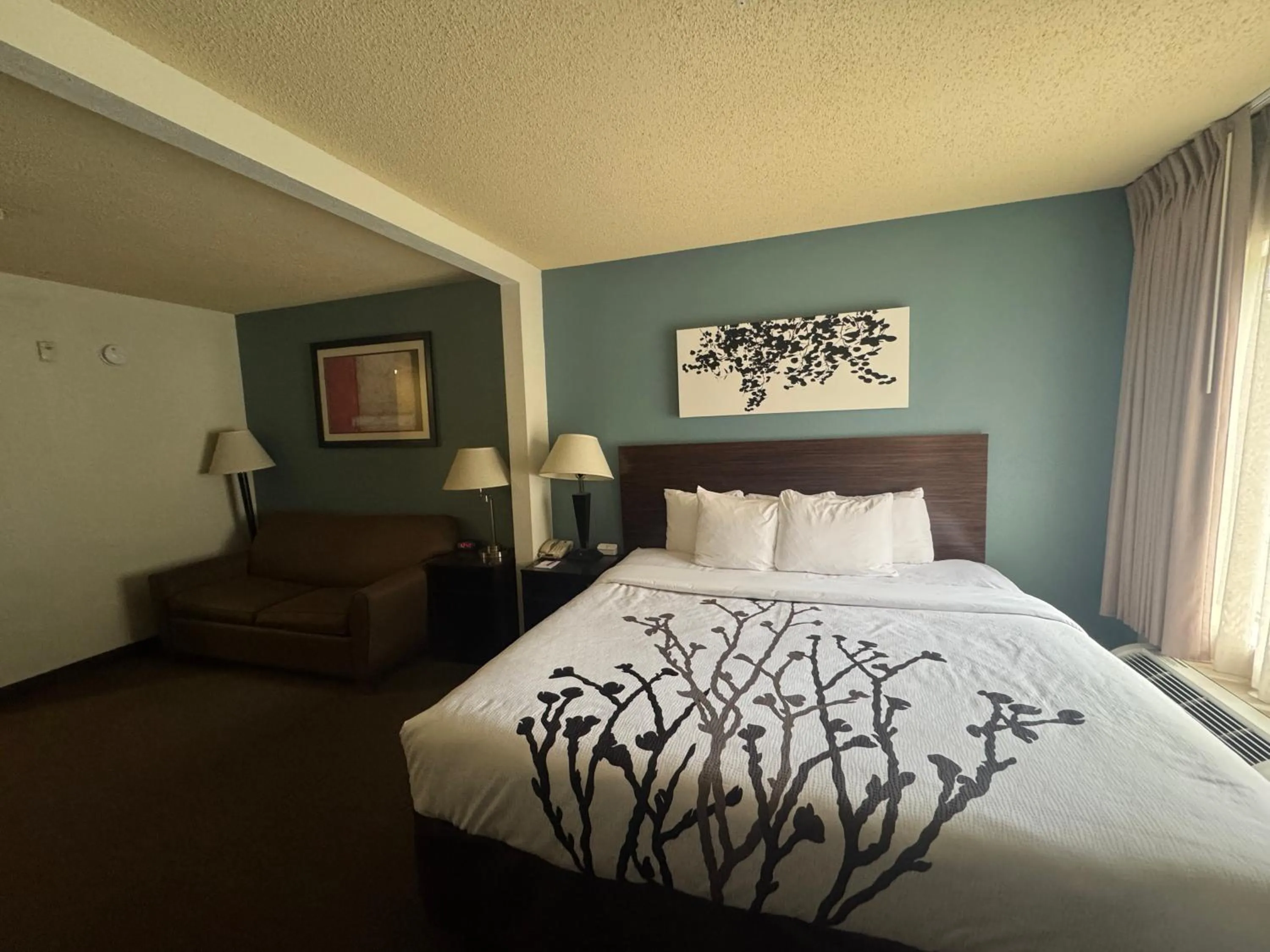 Bed in Sleep Inn & Suites Hattiesburg North