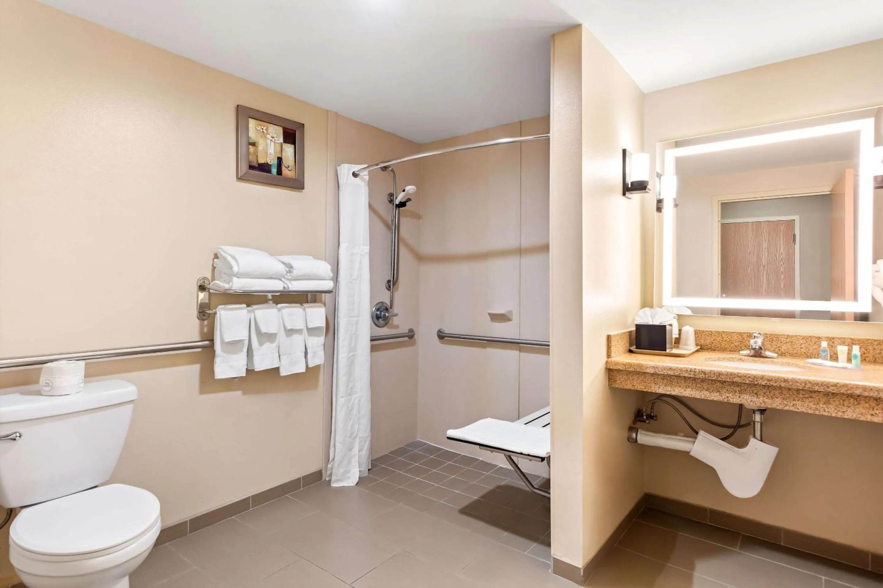 Bedroom in Comfort Suites Gulfport Central