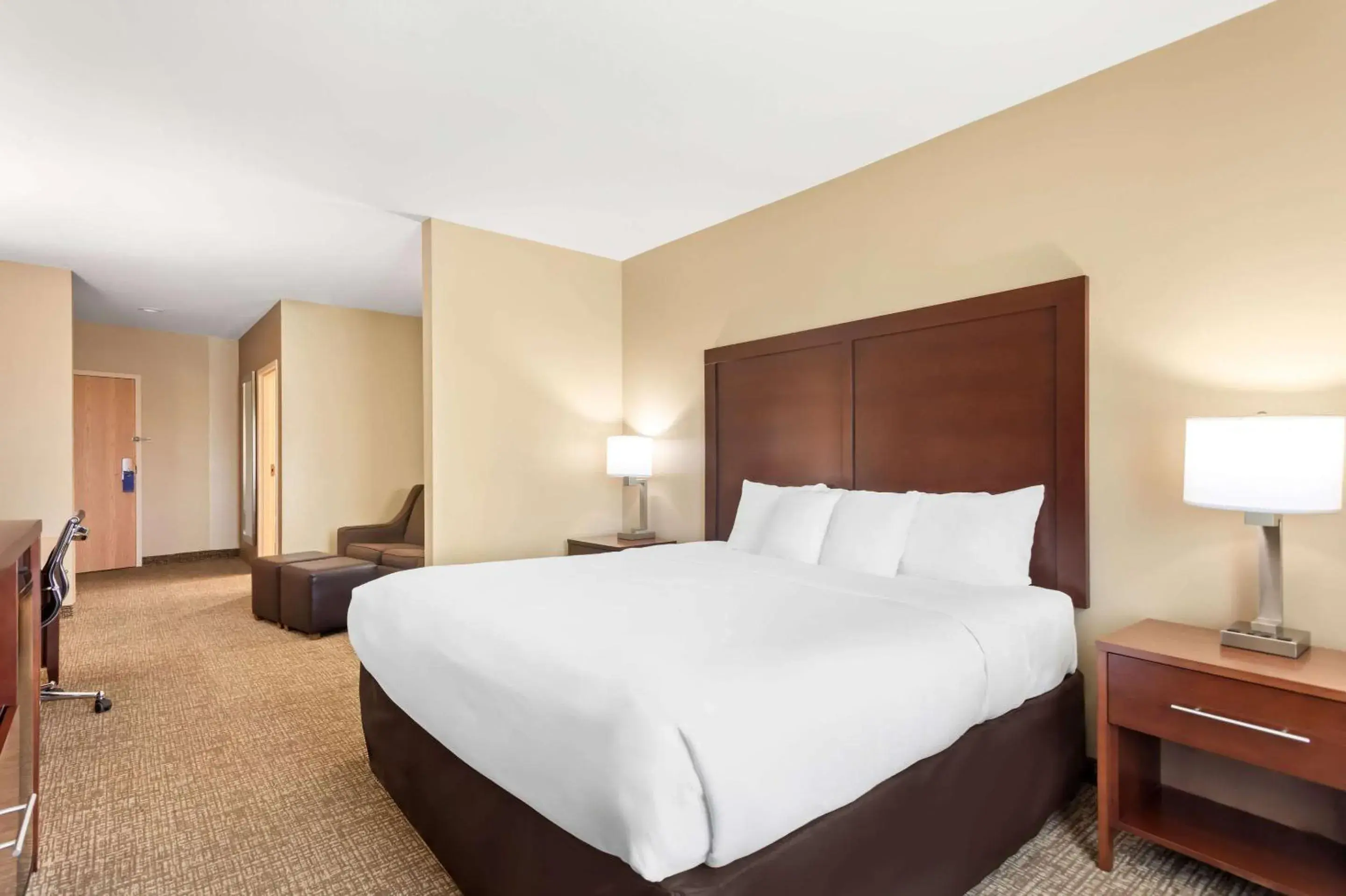 King Suite - Disability Access/Non-Smoking in Comfort Suites King Suite - Disability Access/Non-Smoking in Comfort Suites