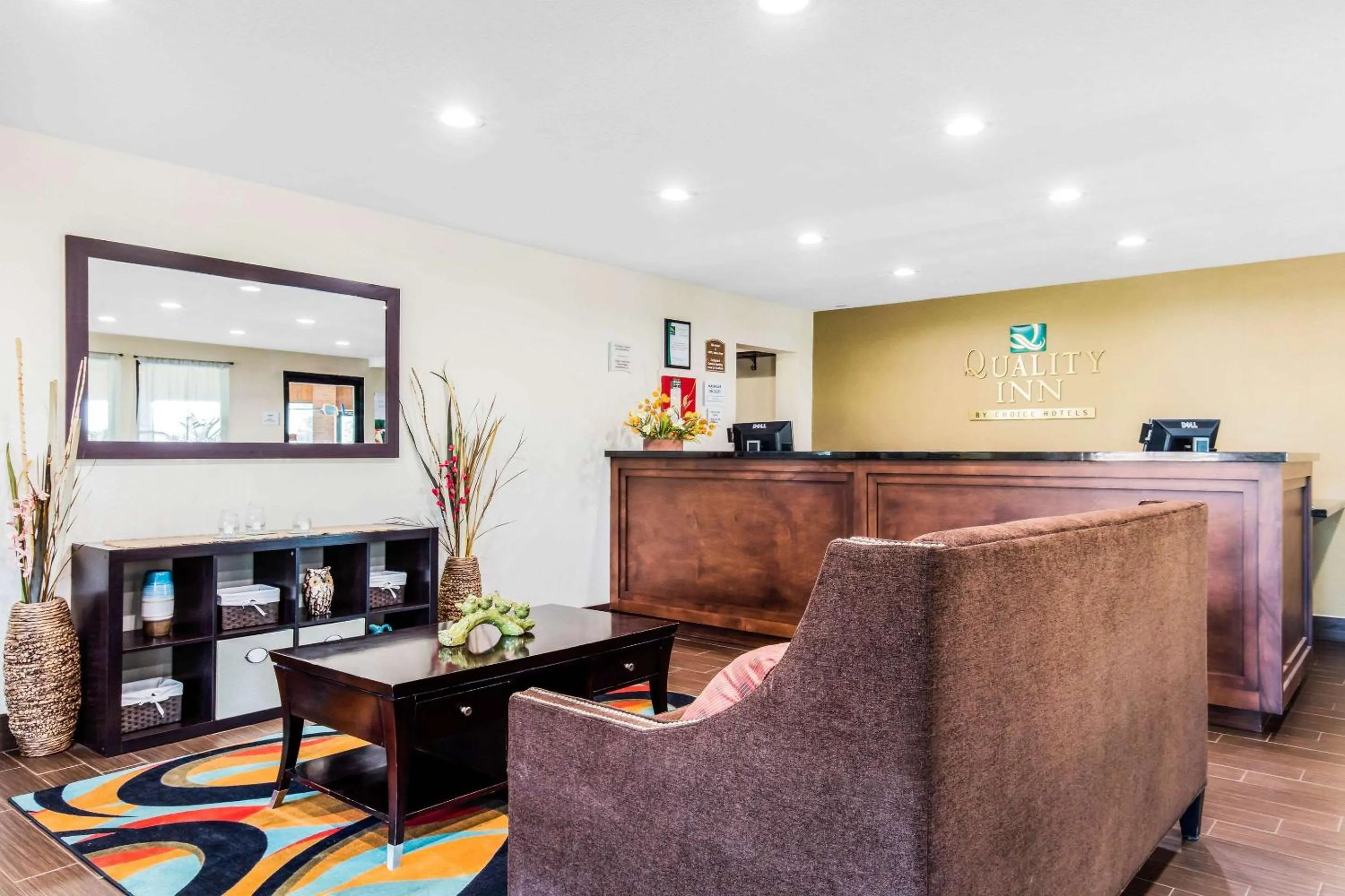 Lobby or reception in Quality Inn
