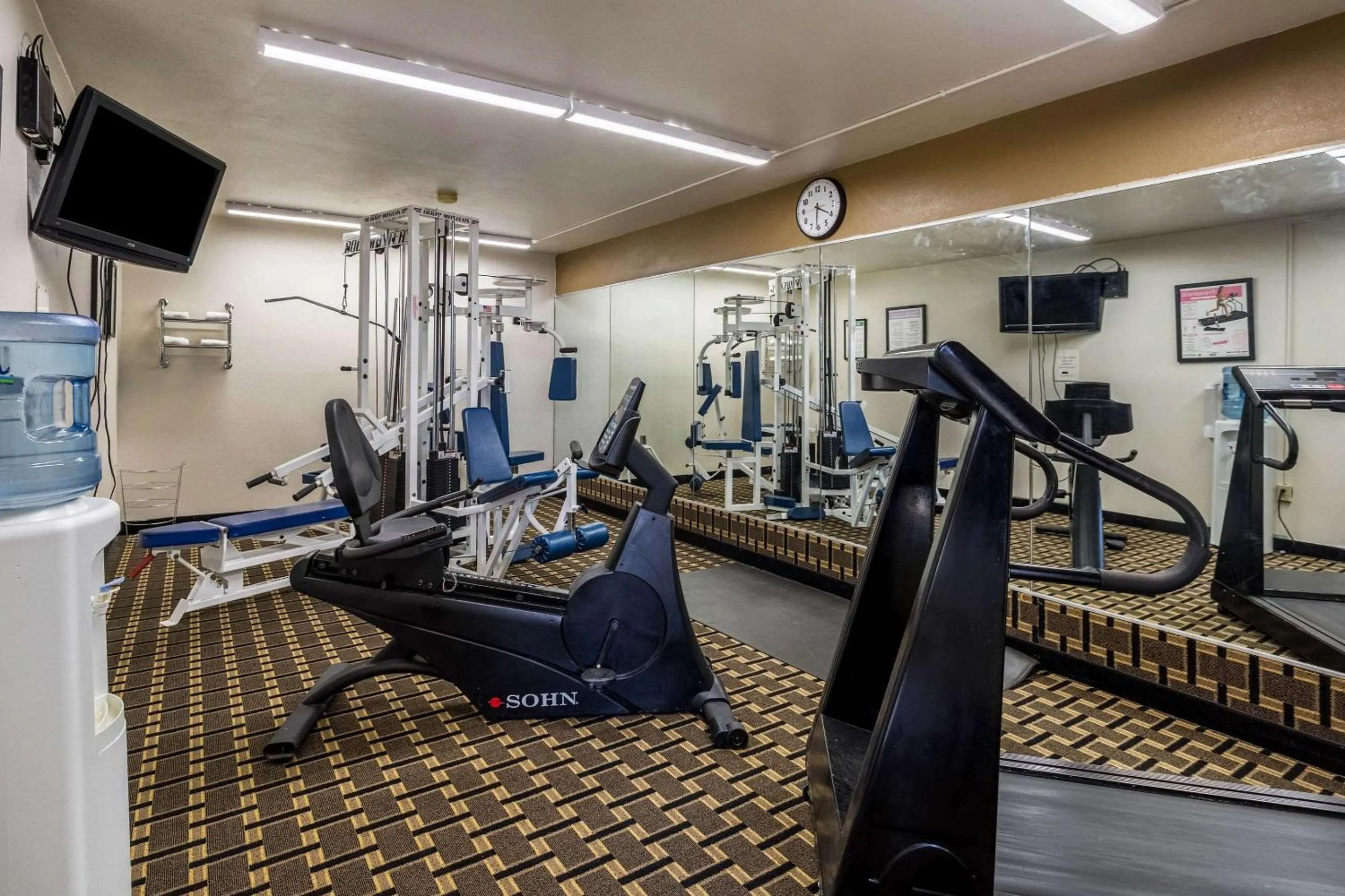 Fitness centre/facilities in Quality Inn Tupelo Central