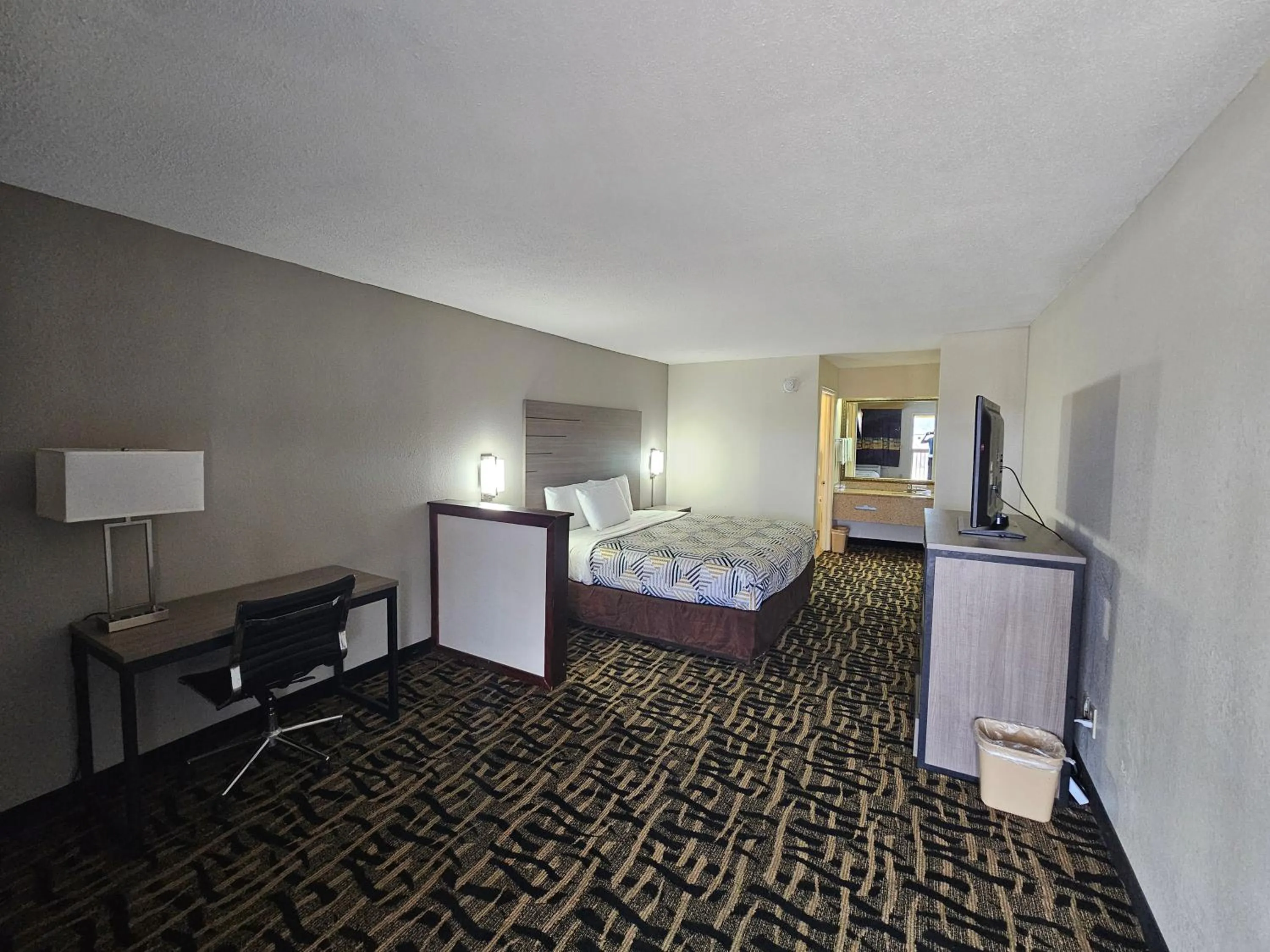 Bedroom, Bed in Motel 6 Jackson MS Southwest