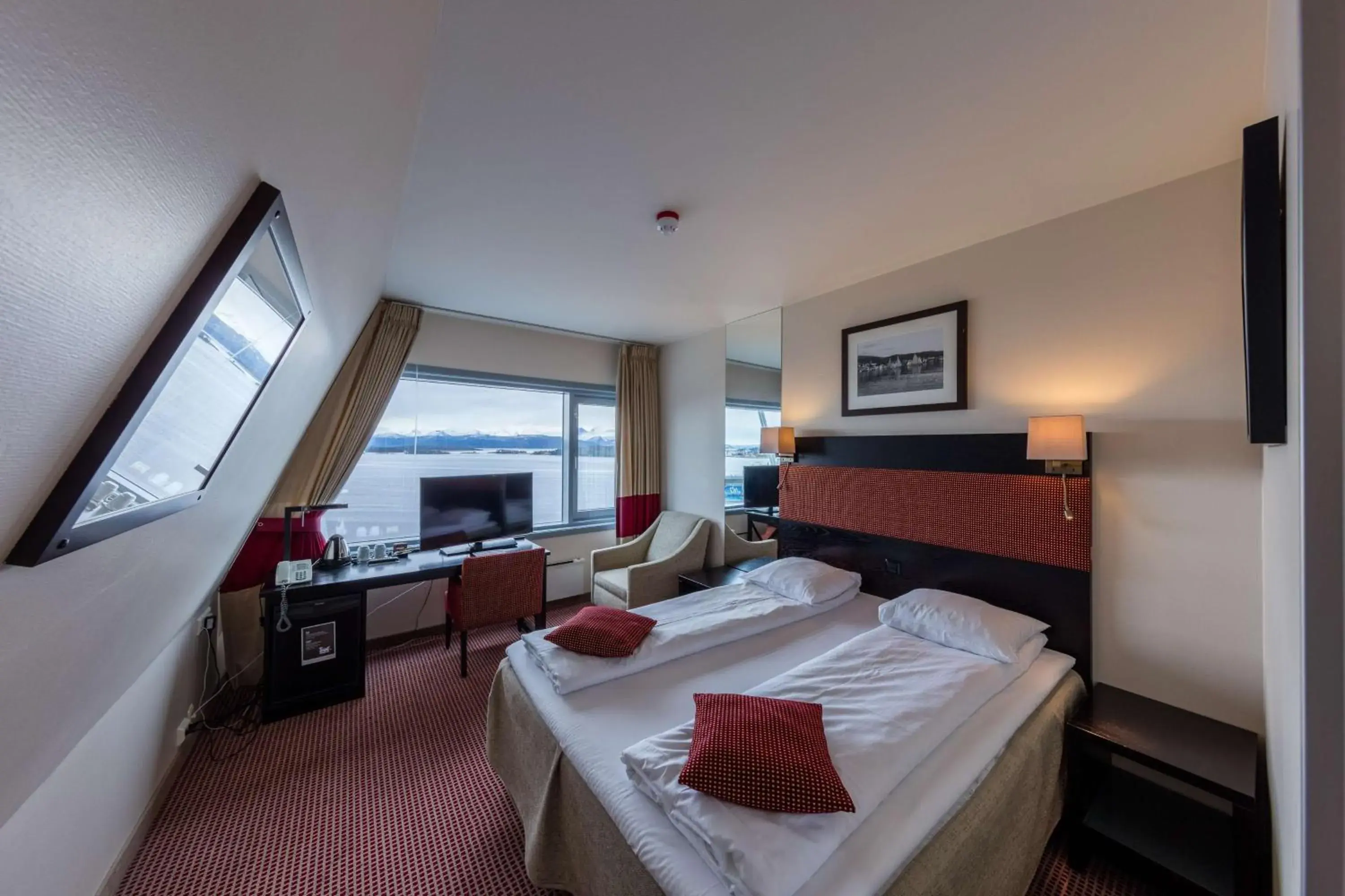 Bedroom, Bed in Scandic Seilet Hotel Bedroom, Bed in Scandic Seilet Hotel