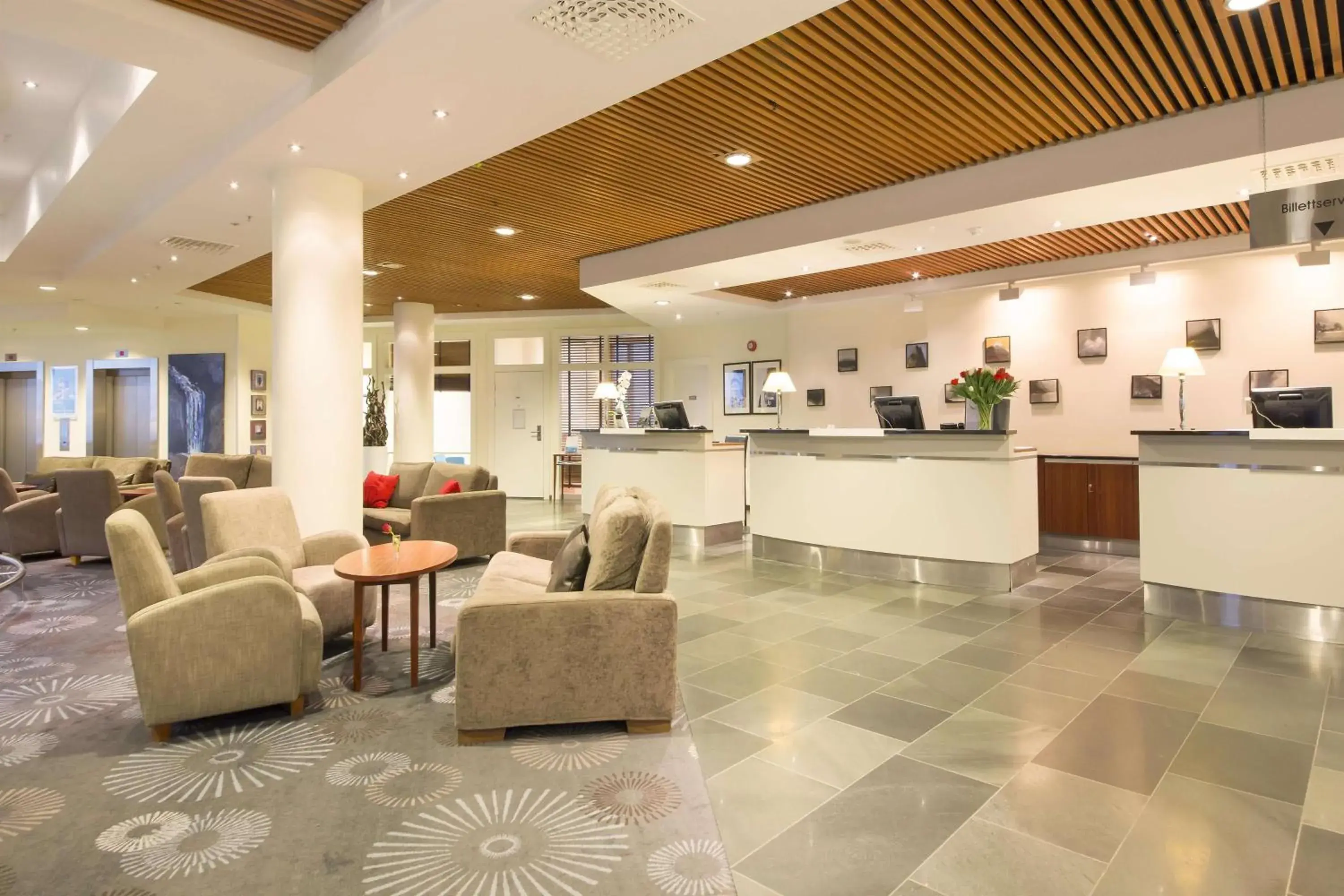 Lobby or reception in Scandic Seilet Hotel Lobby or reception in Scandic Seilet Hotel