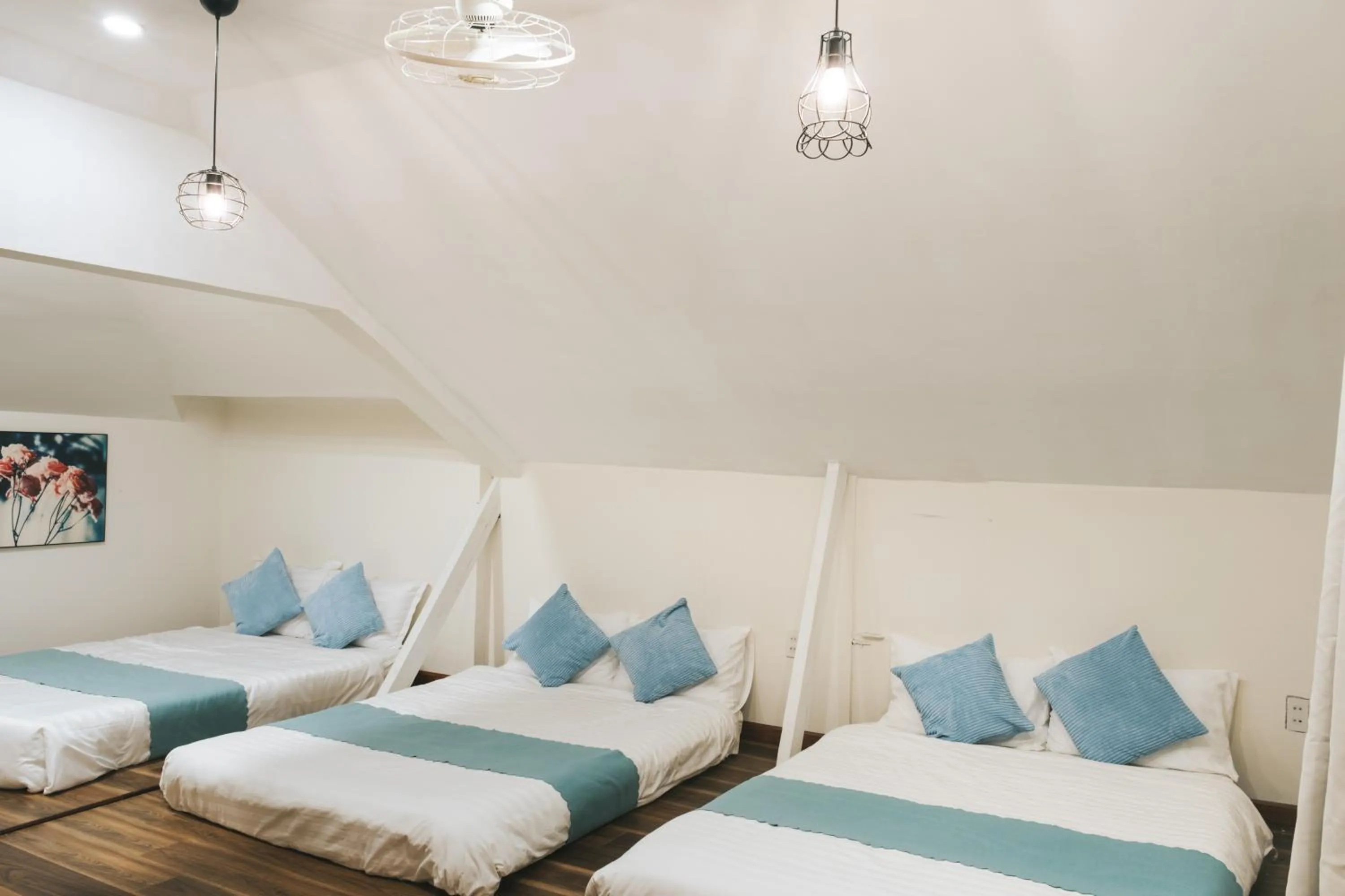 Bed in Ngàn Phố Studio & Love Hotel