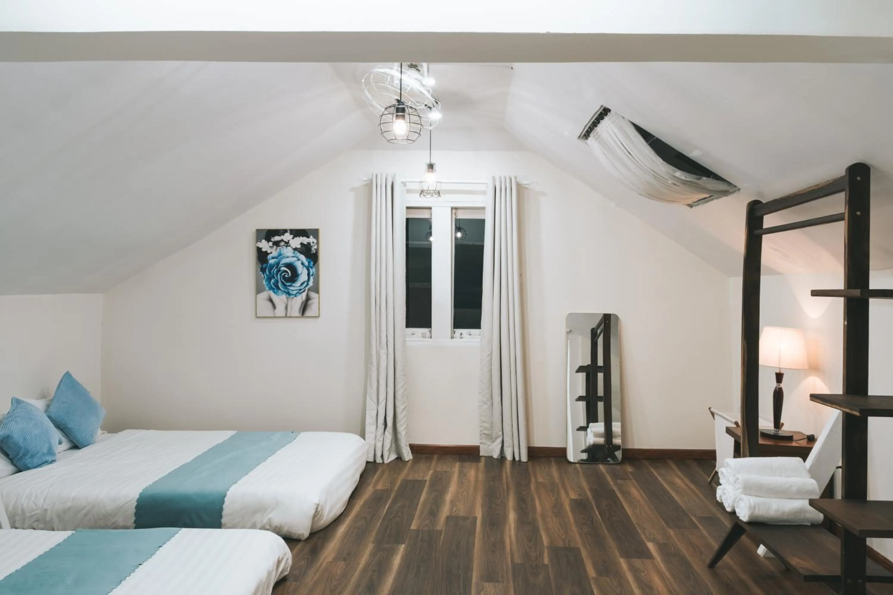 Bedroom, Bed in Ngàn Phố Studio & Love Hotel