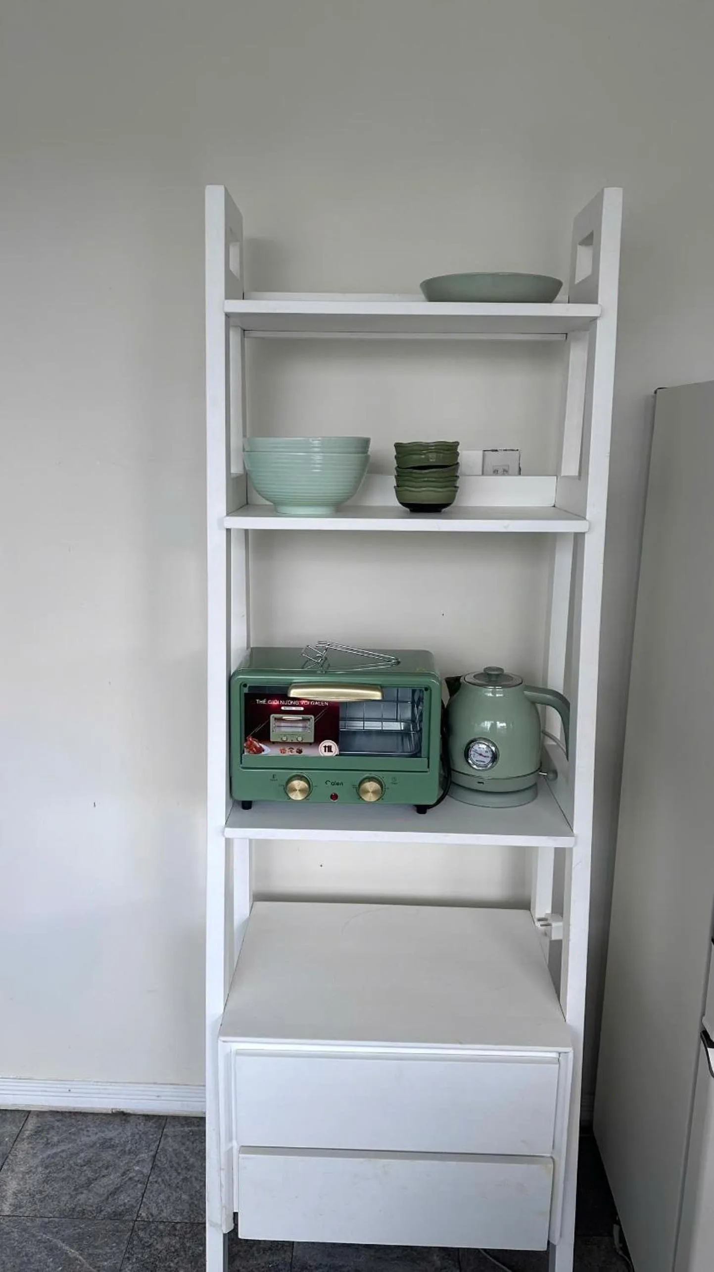 Kitchen or kitchenette in Ngàn Phố Studio & Love Hotel