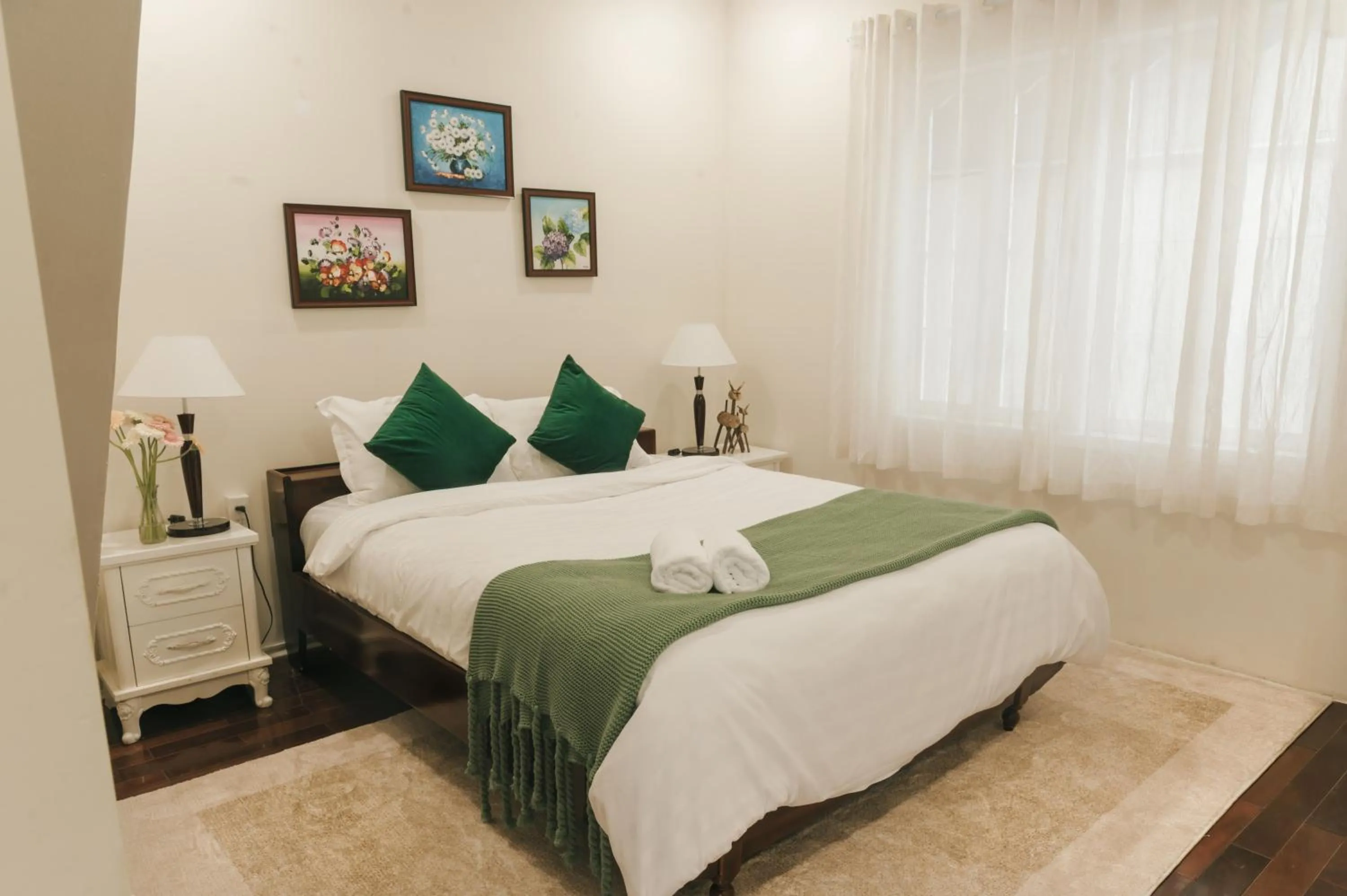 Bed in Ngàn Phố Studio & Love Hotel