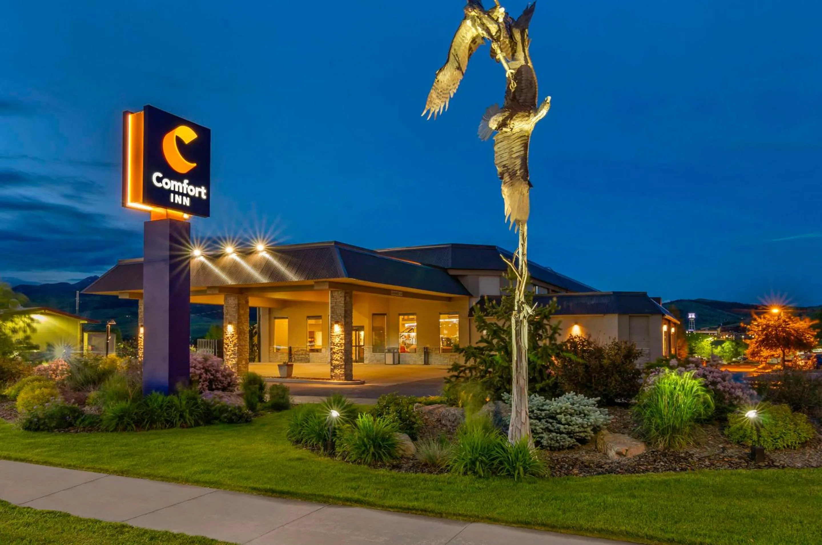 Property building in Comfort Inn Bozeman near University