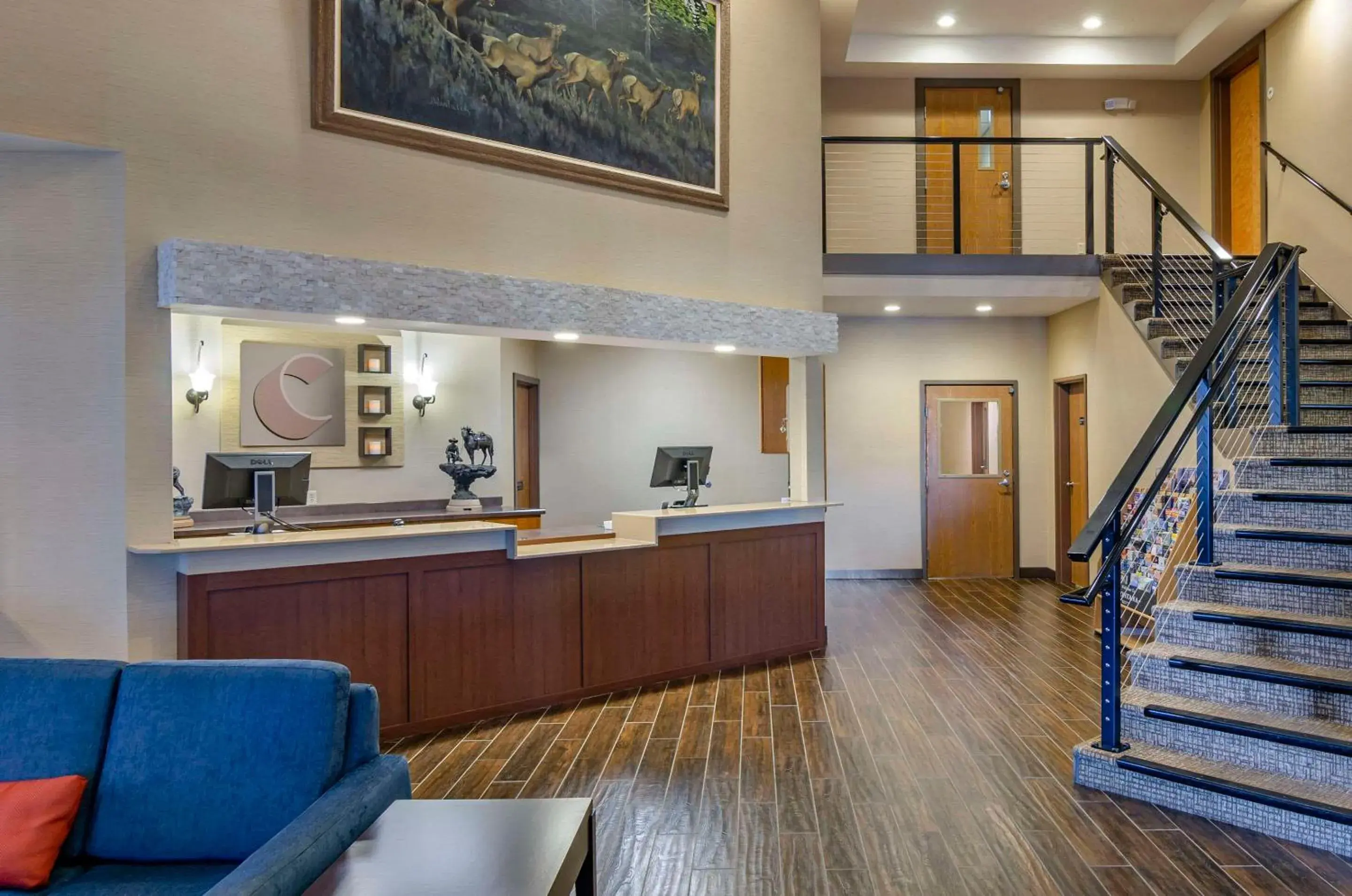 Lobby or reception in Comfort Inn Bozeman near University Lobby or reception in Comfort Inn Bozeman near University