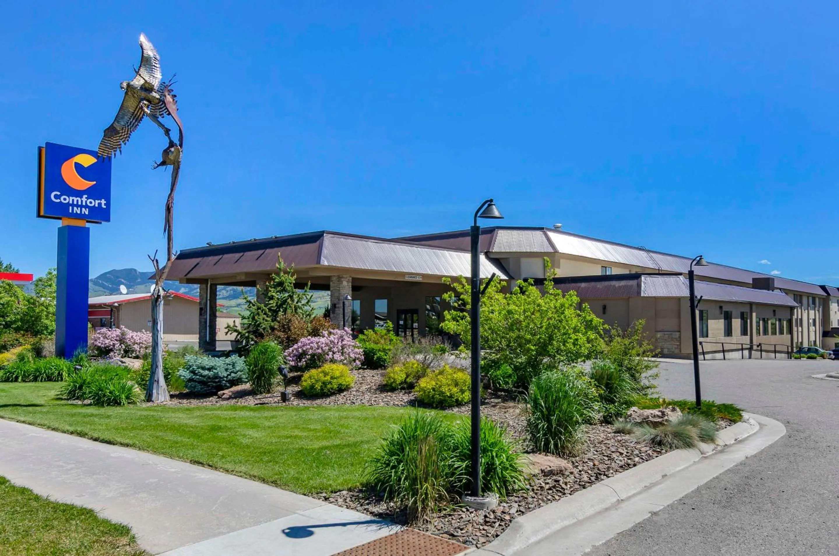 Property building in Comfort Inn Bozeman near University