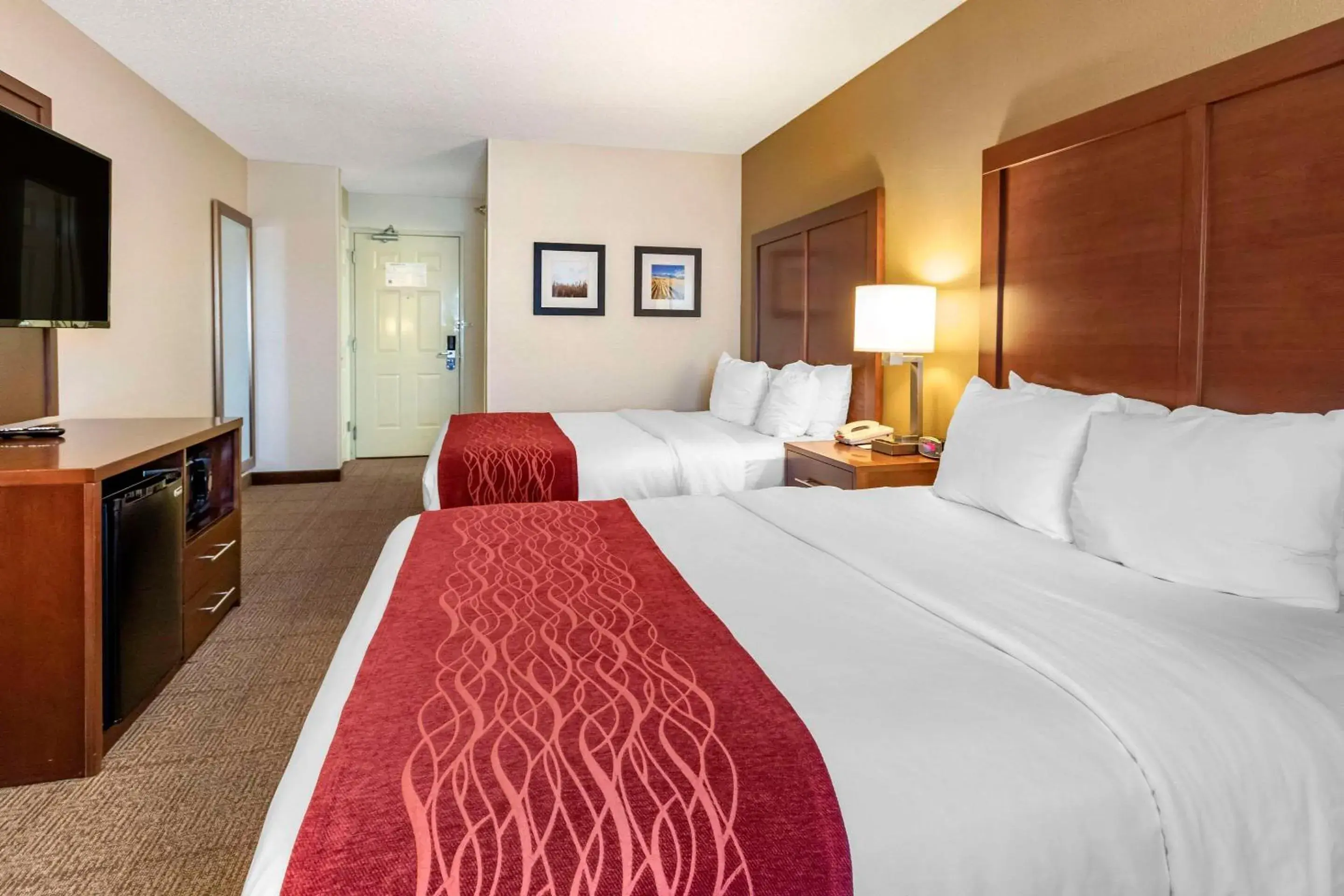 Bedroom, Bed in Comfort Inn Great Falls Central Bedroom, Bed in Comfort Inn Great Falls Central