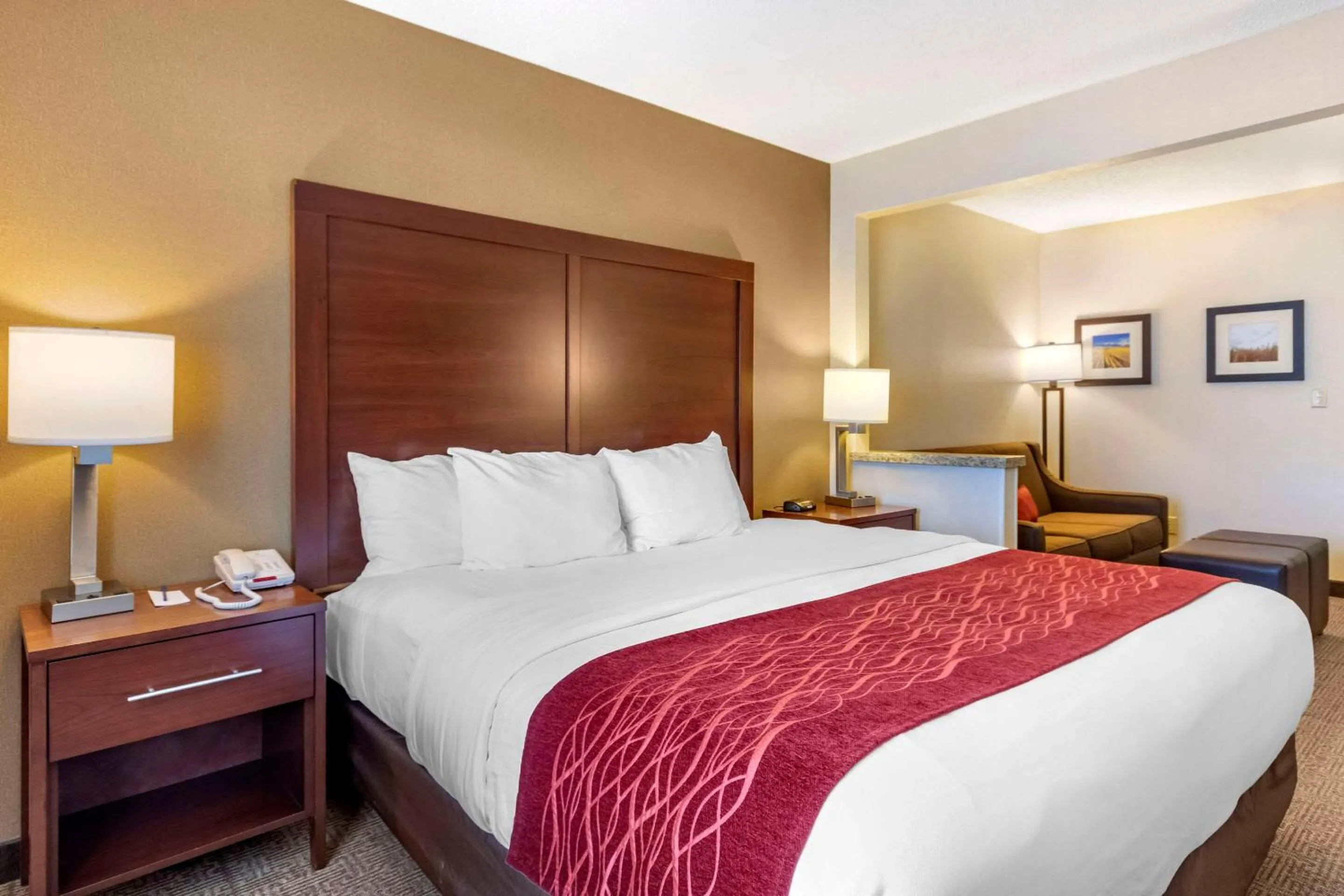 Bedroom, Bed in Comfort Inn Great Falls Central