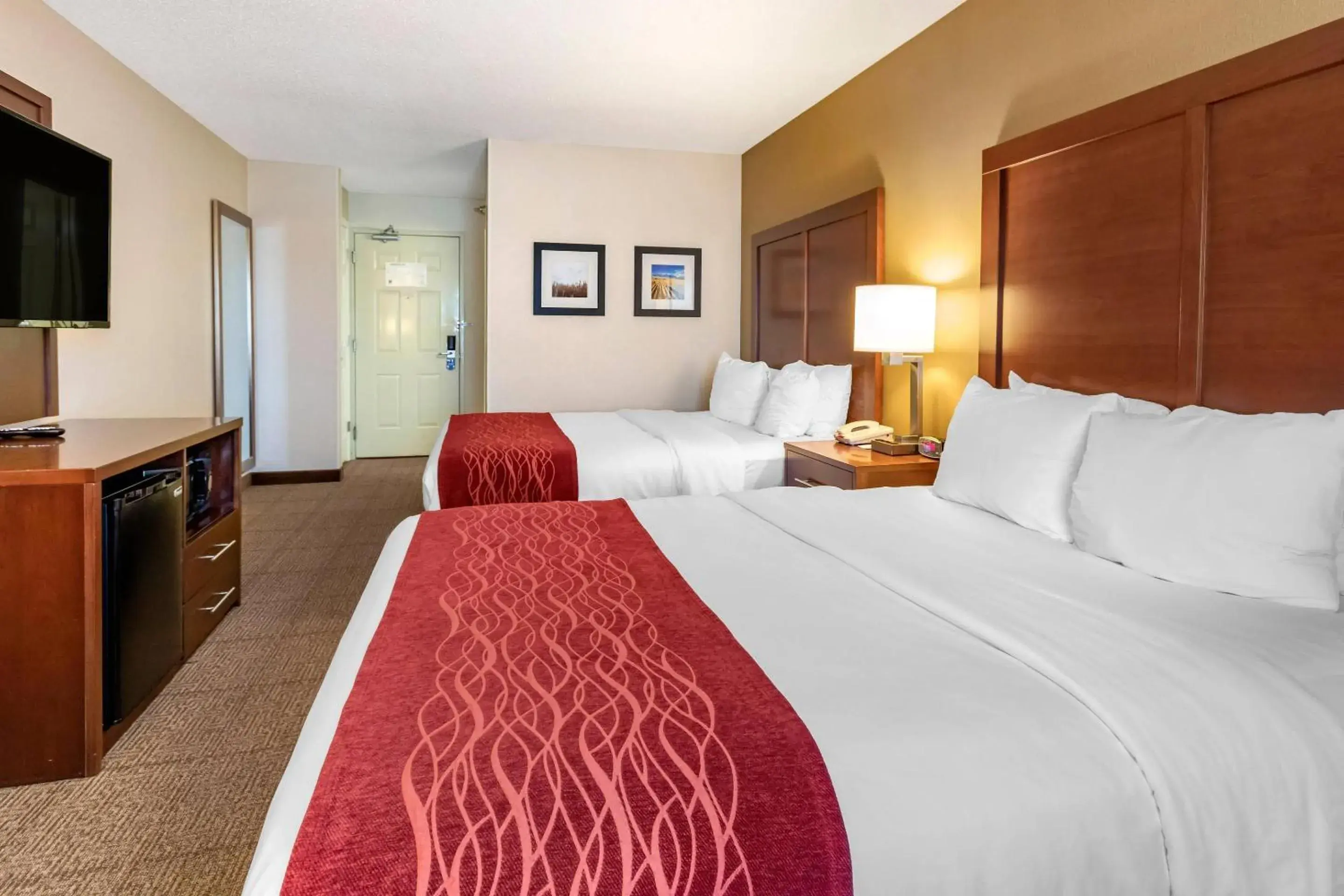 Bedroom, Bed in Comfort Inn Great Falls South Bedroom, Bed in Comfort Inn Great Falls South