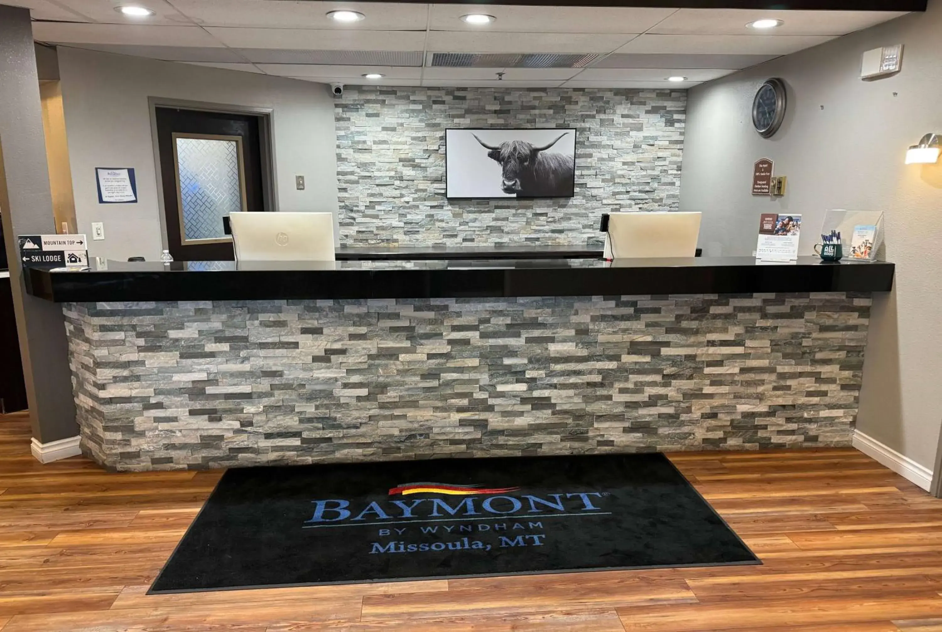 Lobby or reception in Baymont by Wyndham Missoula Lobby or reception in Baymont by Wyndham Missoula