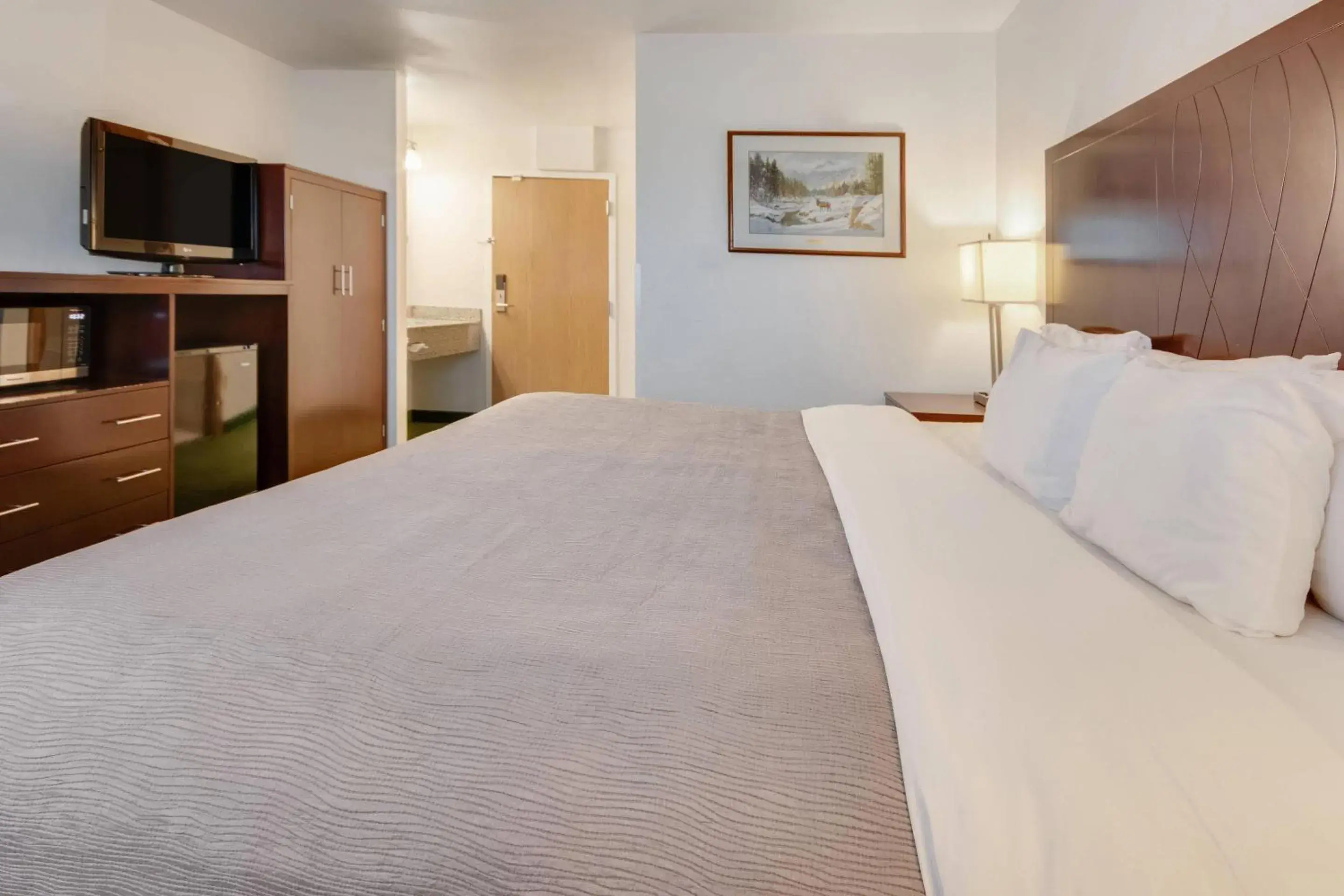 Bedroom, Bed in Quality Inn Belgrade - Bozeman Yellowstone Airport Bedroom, Bed in Quality Inn Belgrade - Bozeman Yellowstone Airport