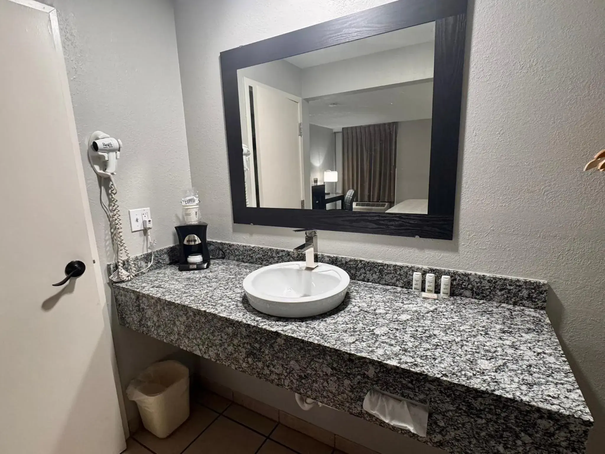 Bathroom in Baymont by Wyndham Great Falls City Center Bathroom in Baymont by Wyndham Great Falls City Center