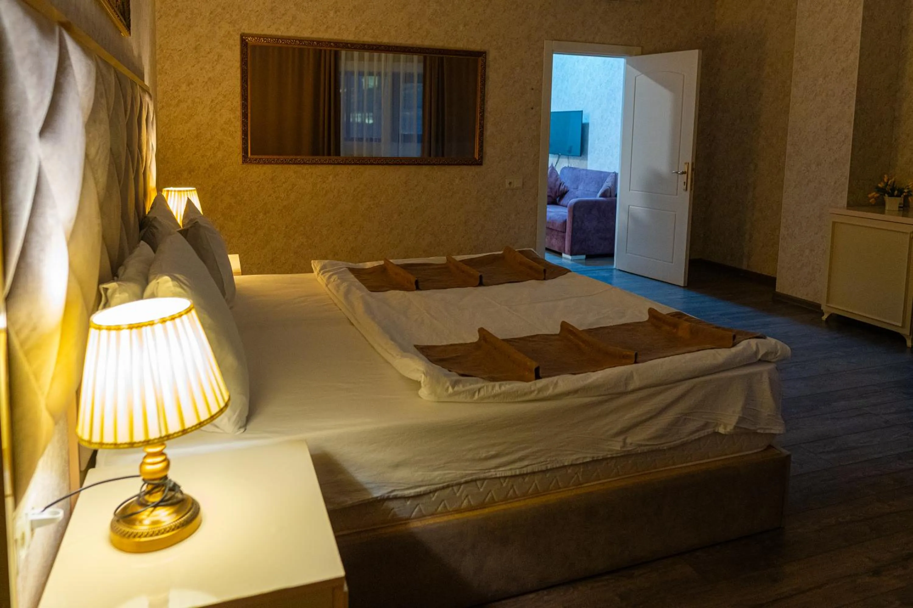 Bed in Salam Baku Hotel (SBH)