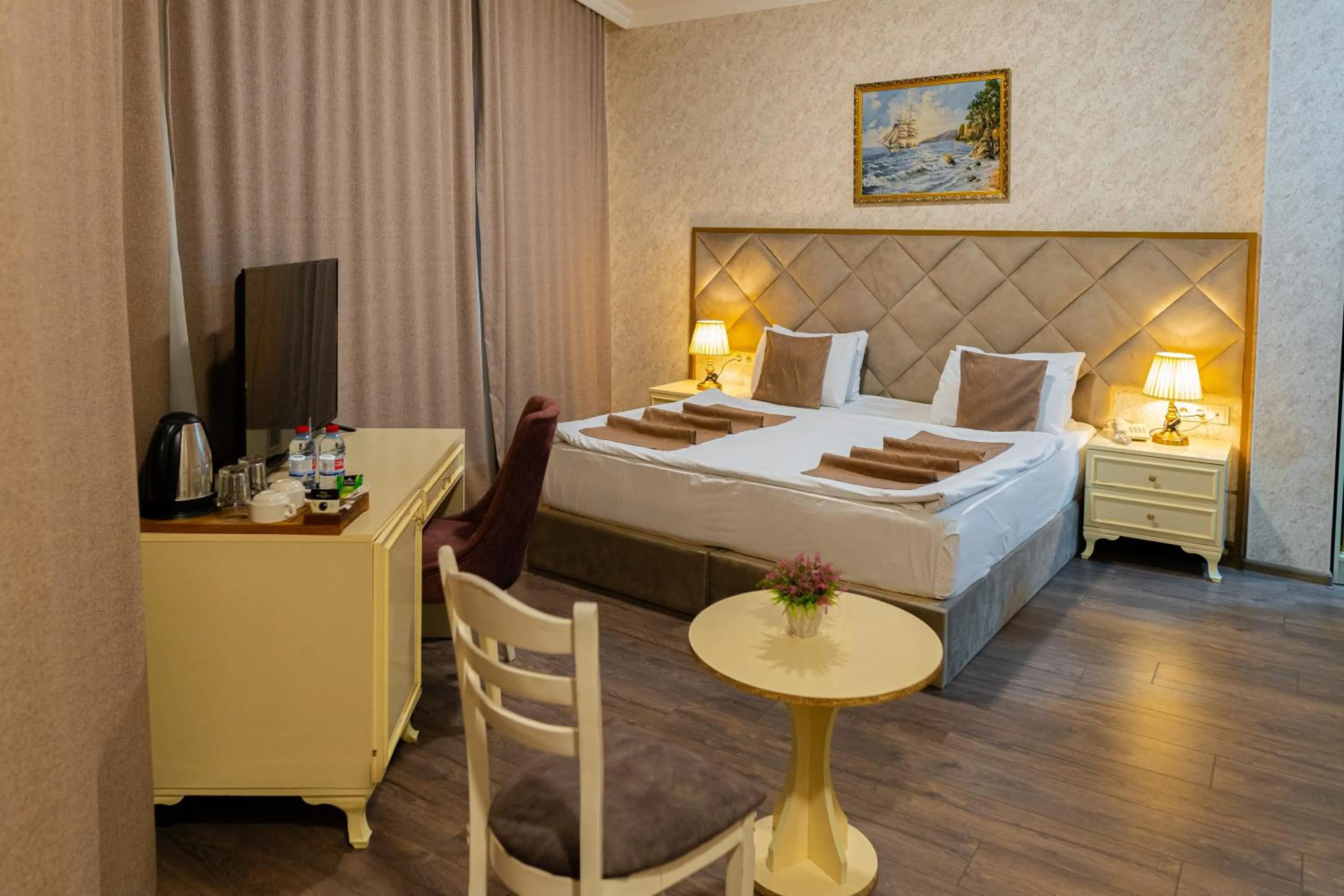 Bed in Salam Baku Hotel (SBH)