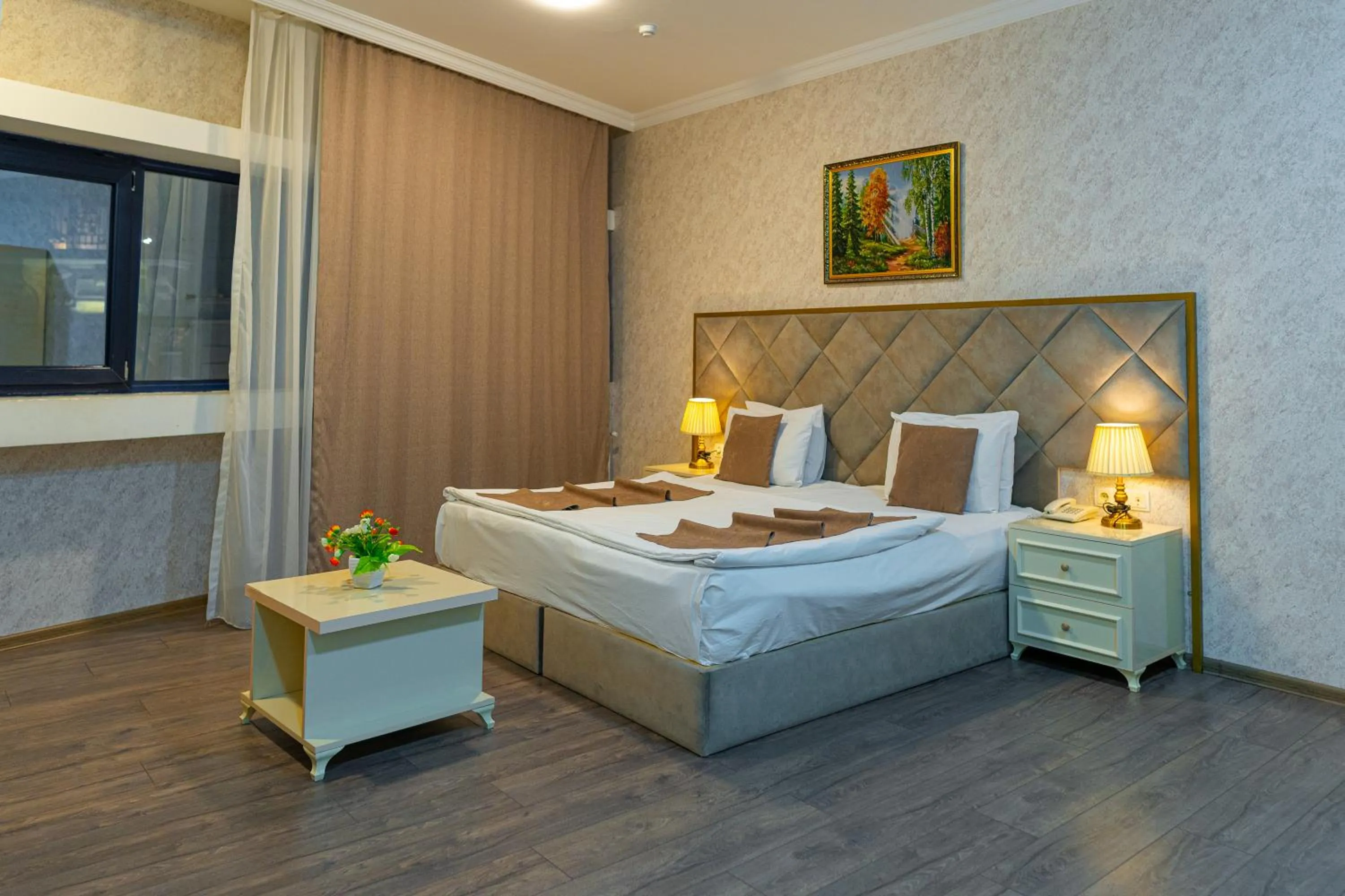 Bed in Salam Baku Hotel (SBH)
