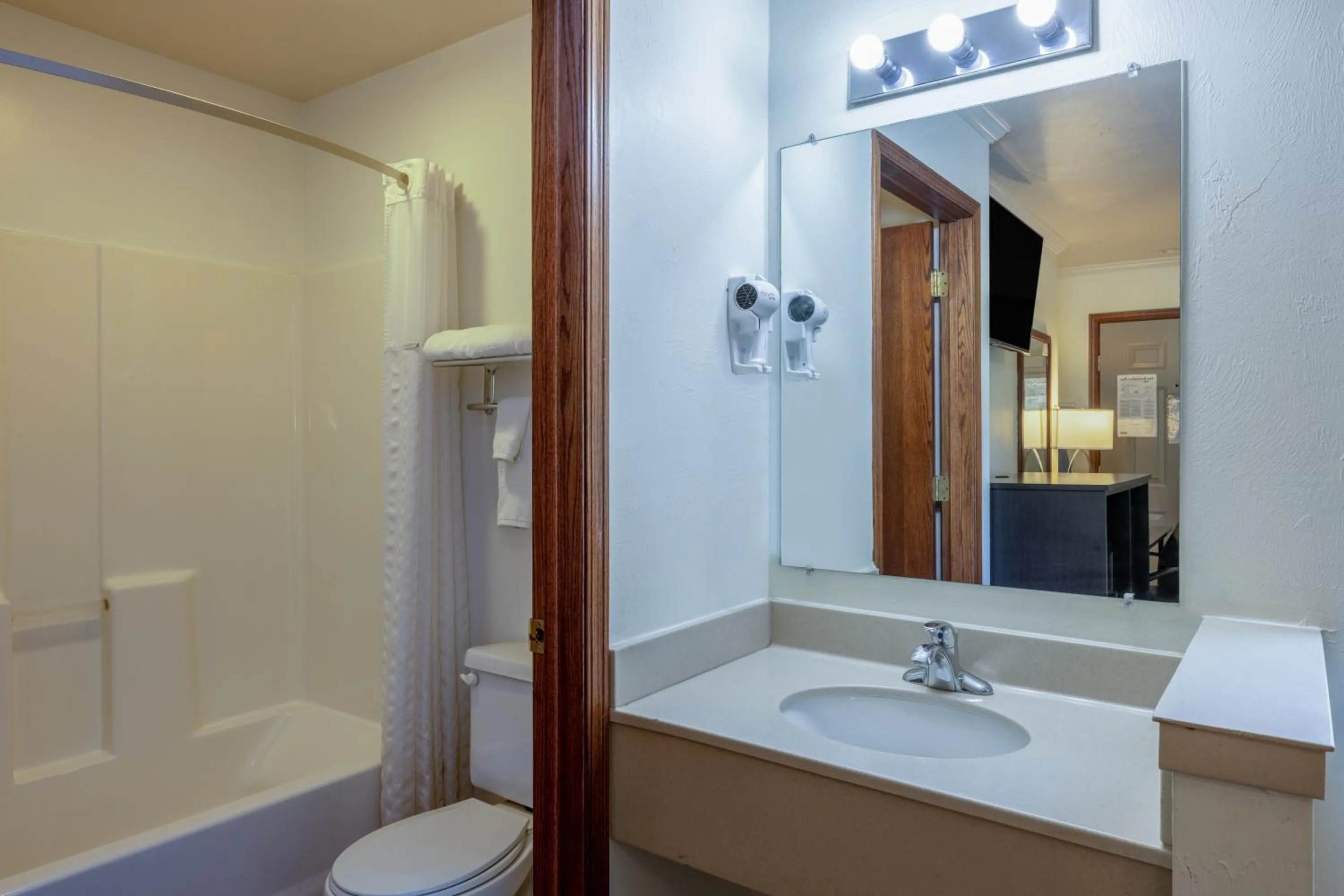 Bathroom in Travelodge by Wyndham Livingston