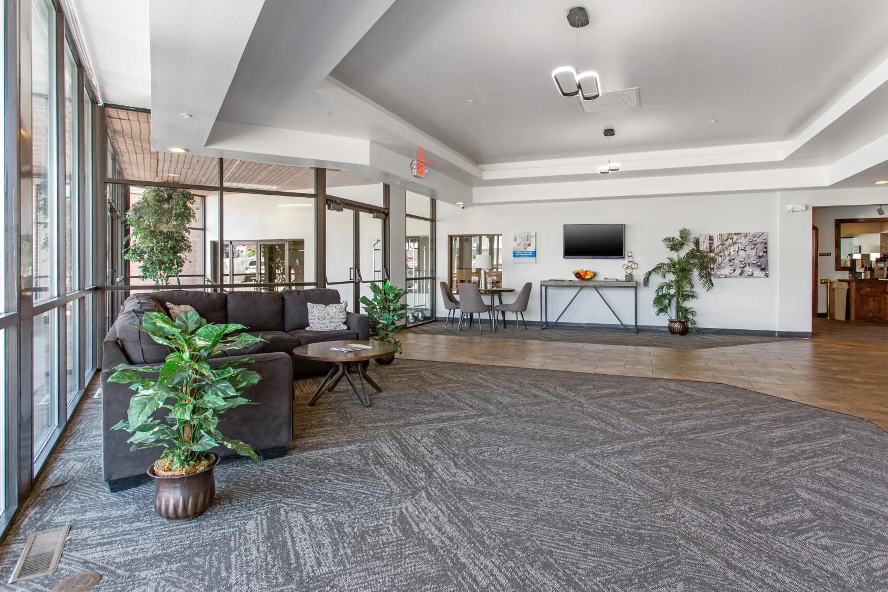 Lobby or reception in Studio 6 Suites Butte MT I-90 I-15