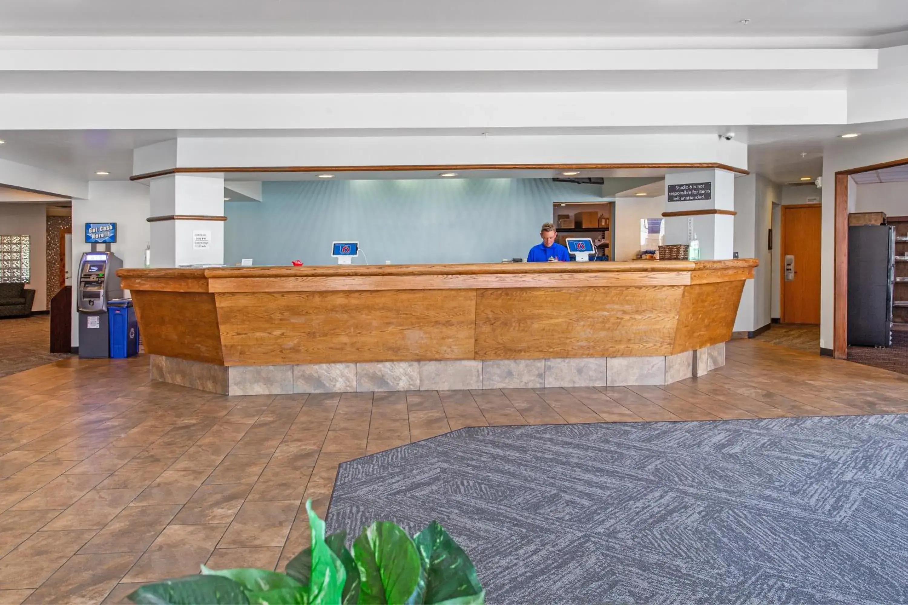 Lobby or reception in Studio 6 Suites Butte MT I-90 I-15 Lobby or reception in Studio 6 Suites Butte MT I-90 I-15