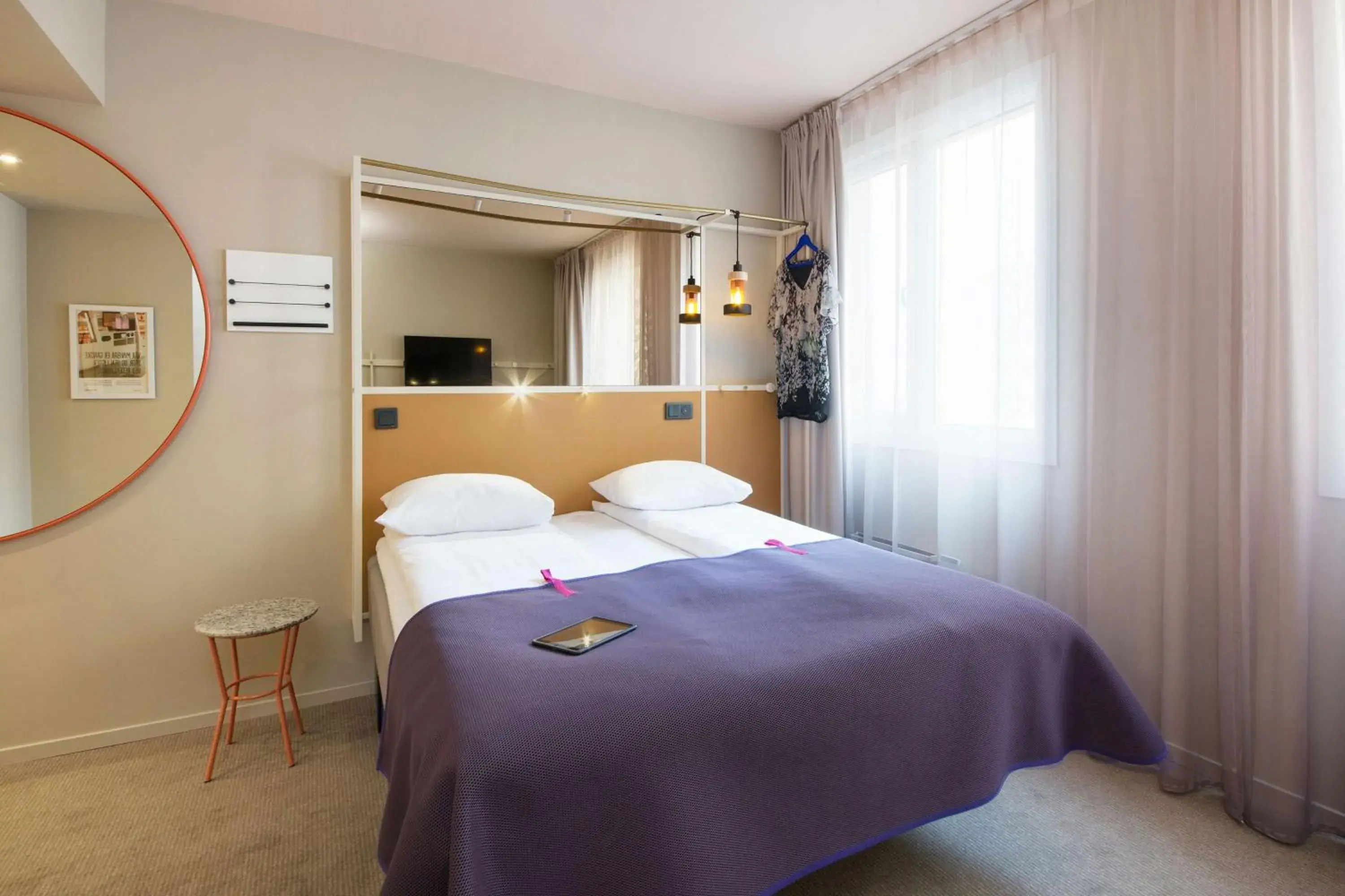 Bedroom, Bed in Scandic Karl Johan Bedroom, Bed in Scandic Karl Johan
