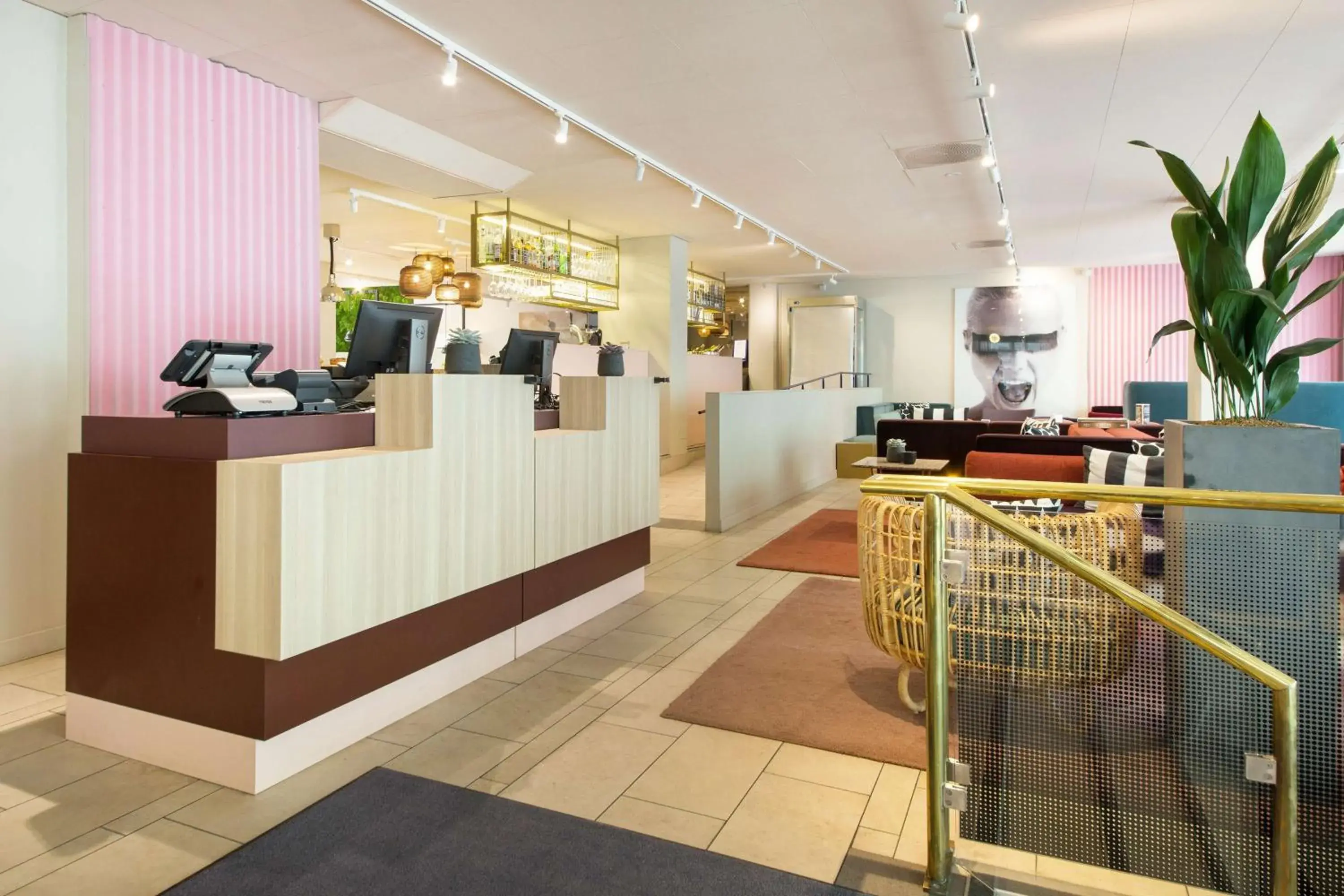 Lobby or reception in Scandic Karl Johan Lobby or reception in Scandic Karl Johan